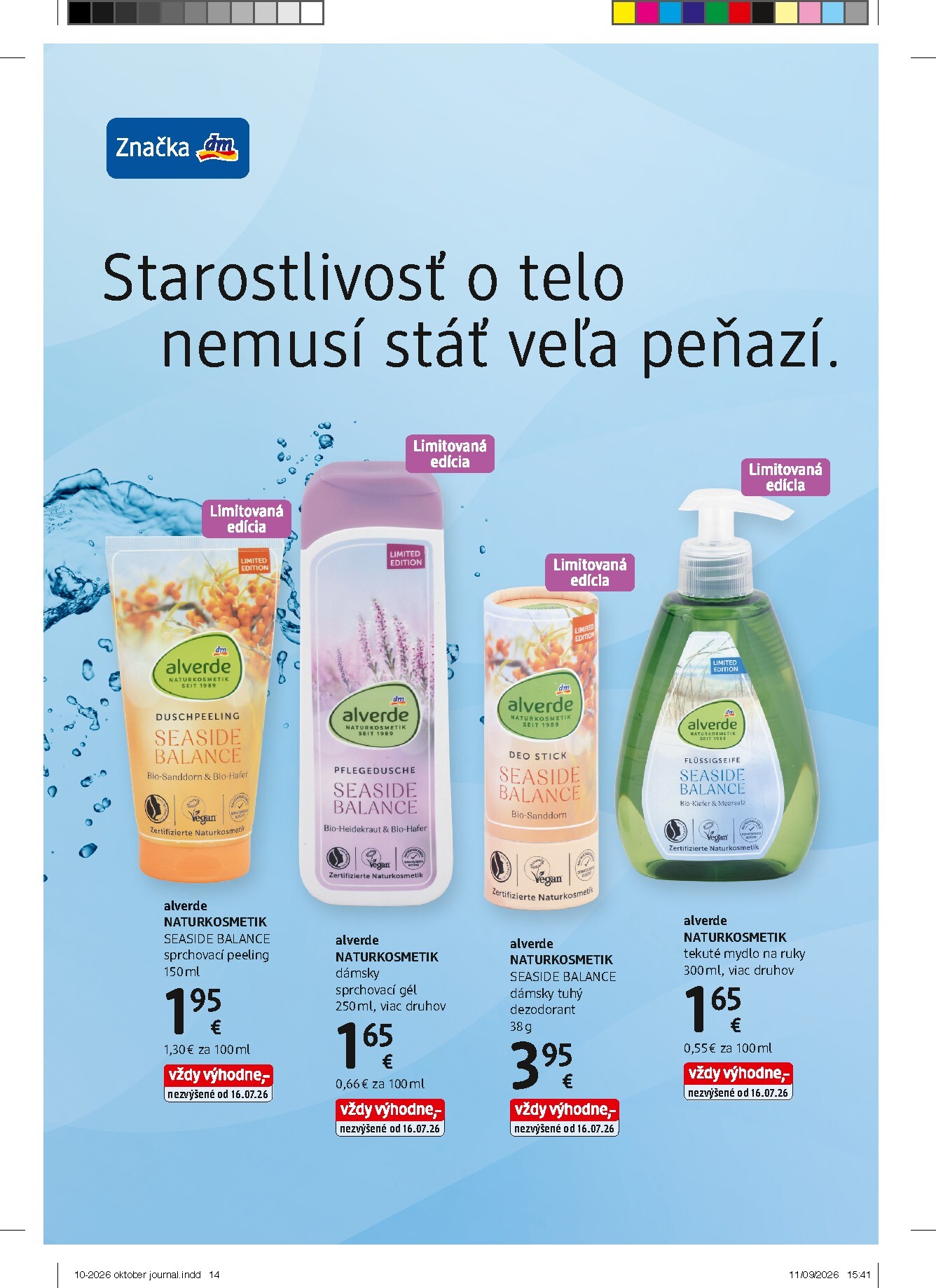 dm-drogerie - Aktuálny dm drogerie leták od štvrtka, 01.10.2026 do soboty, 31.10.2026 - page: 14