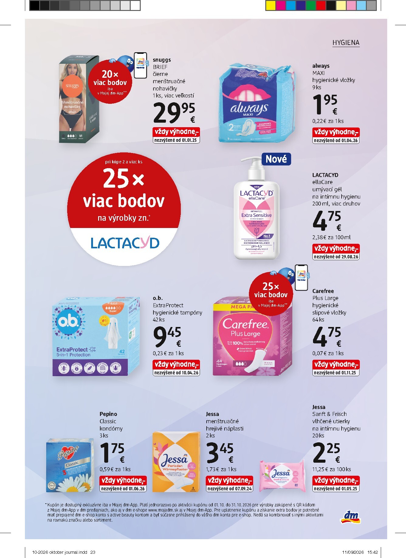dm-drogerie - Aktuálny dm drogerie leták od štvrtka, 01.10.2026 do soboty, 31.10.2026 - page: 23