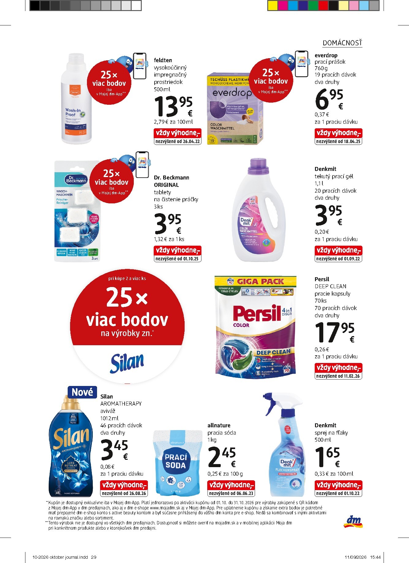 dm-drogerie - Aktuálny dm drogerie leták od štvrtka, 01.10.2026 do soboty, 31.10.2026 - page: 29