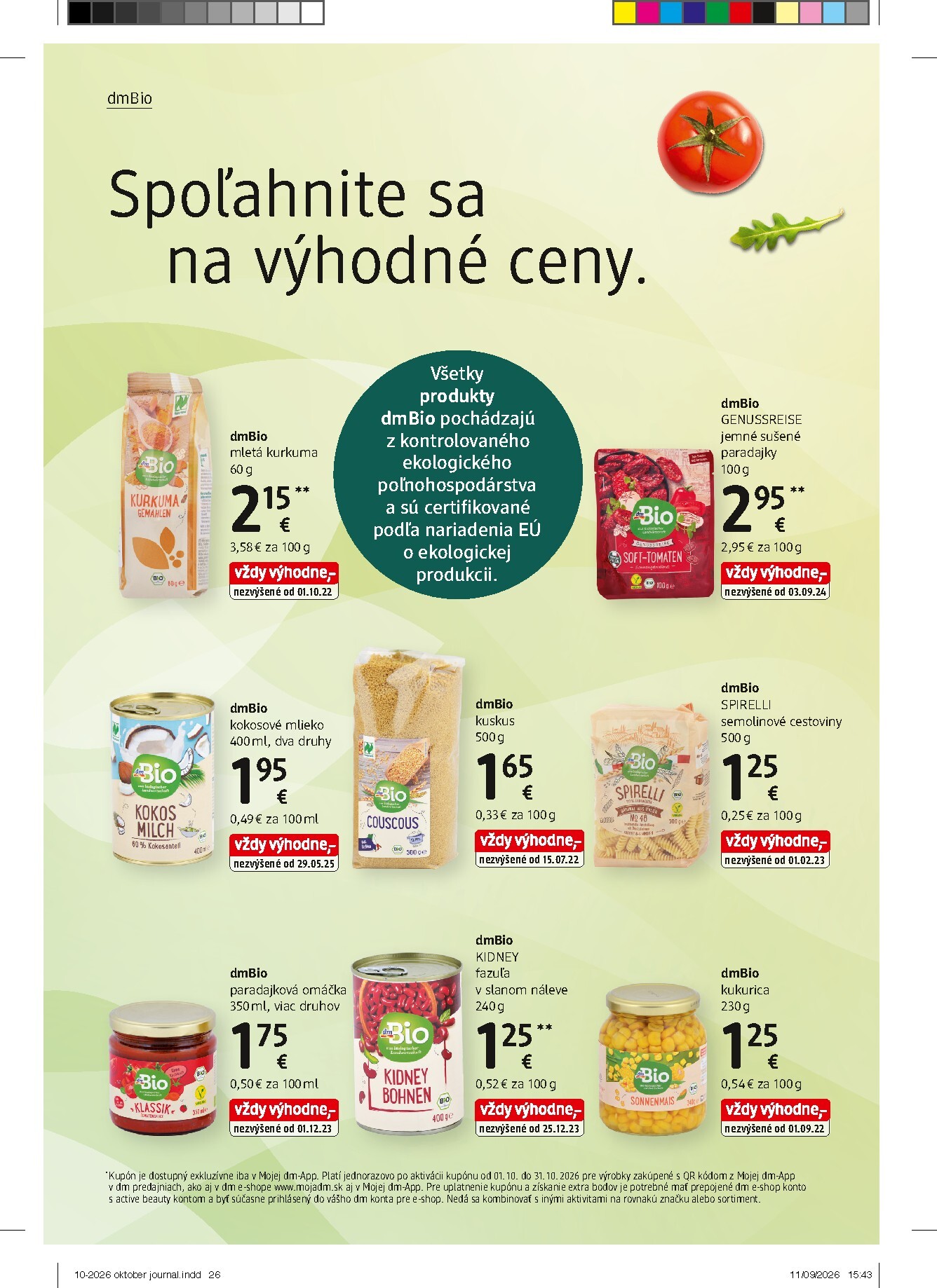 dm-drogerie - Aktuálny dm drogerie leták od štvrtka, 01.10.2026 do soboty, 31.10.2026 - page: 26