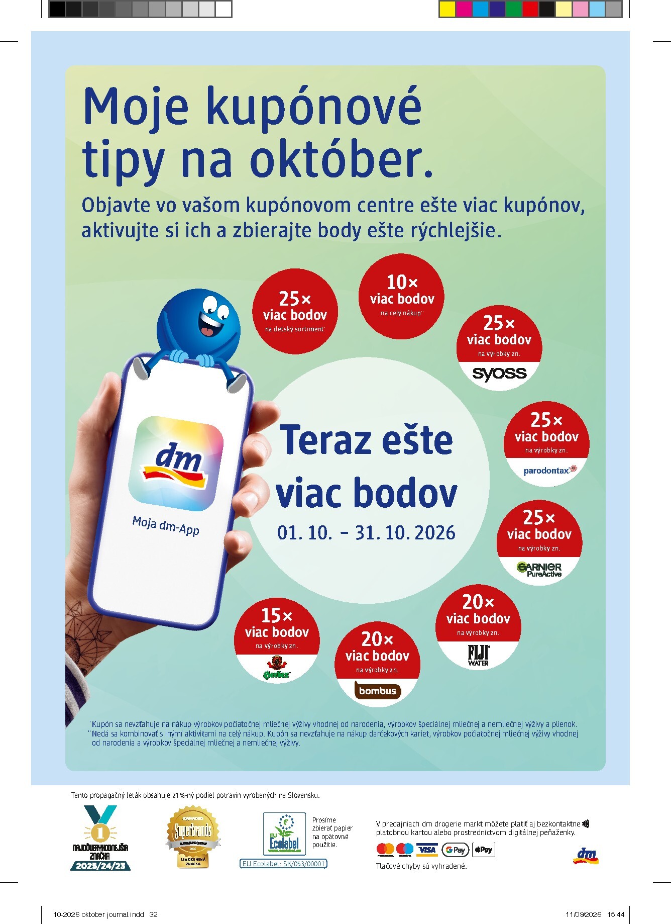 dm-drogerie - Aktuálny dm drogerie leták od štvrtka, 01.10.2026 do soboty, 31.10.2026 - page: 32