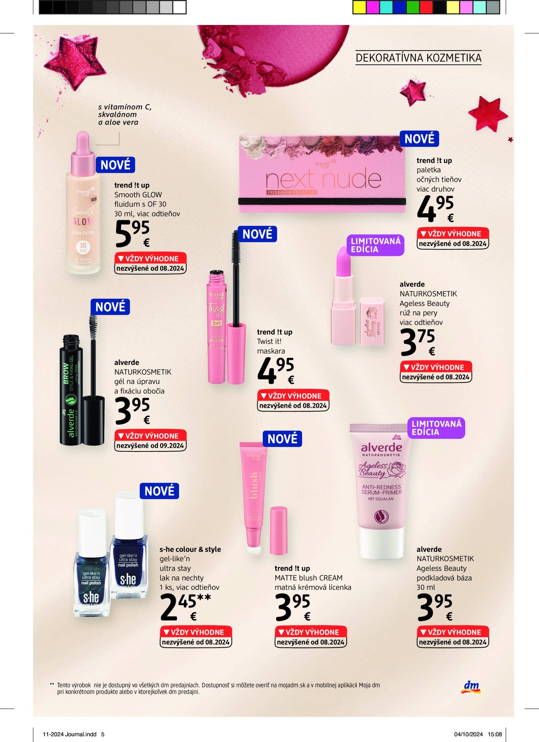 dm-drogerie - dm drogerie - Journal a active beauty leták platný od 01.11. - 30.11. - page: 5