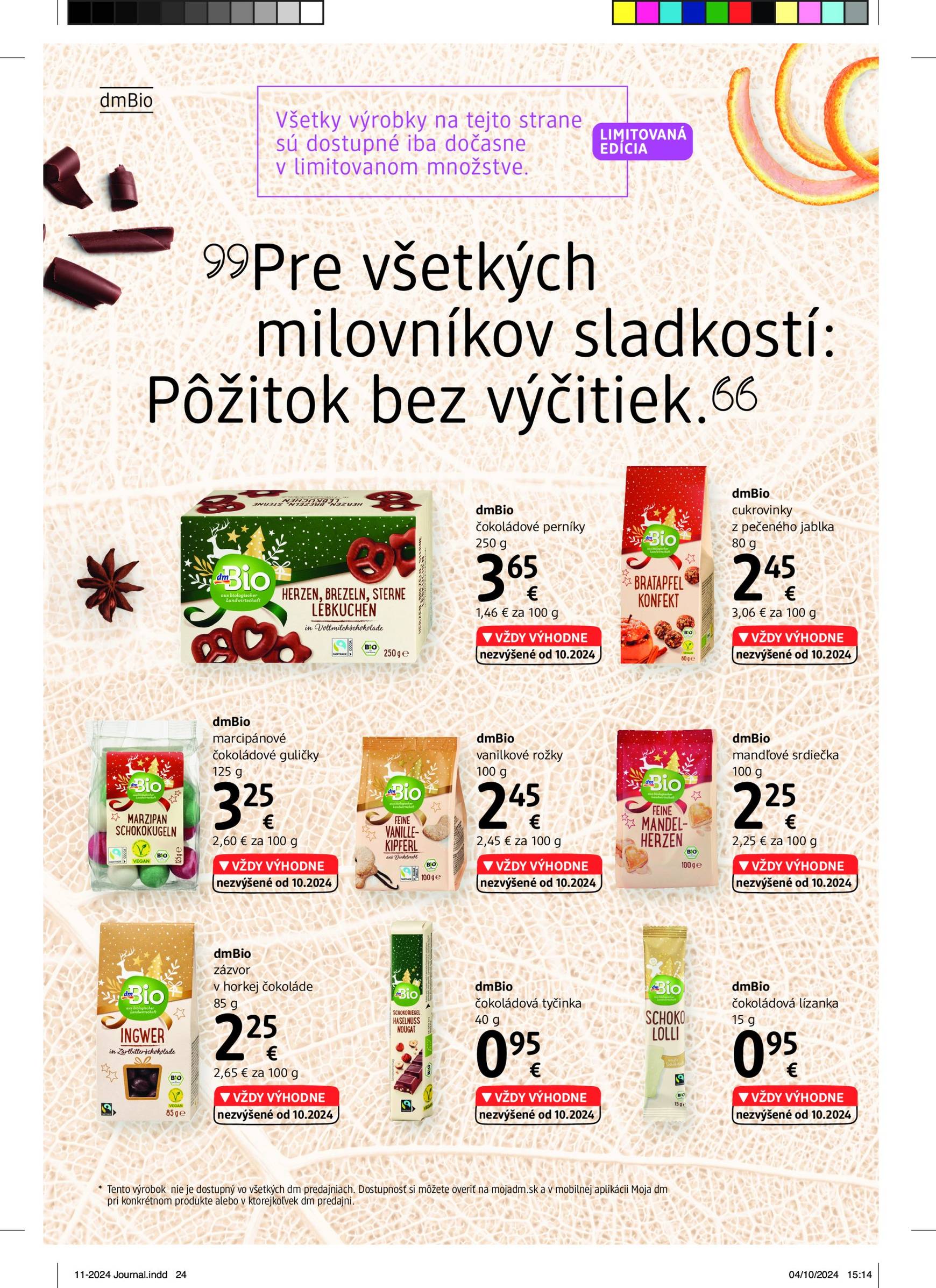 dm-drogerie - dm drogerie - Journal a active beauty leták platný od 01.11. - 30.11. - page: 24