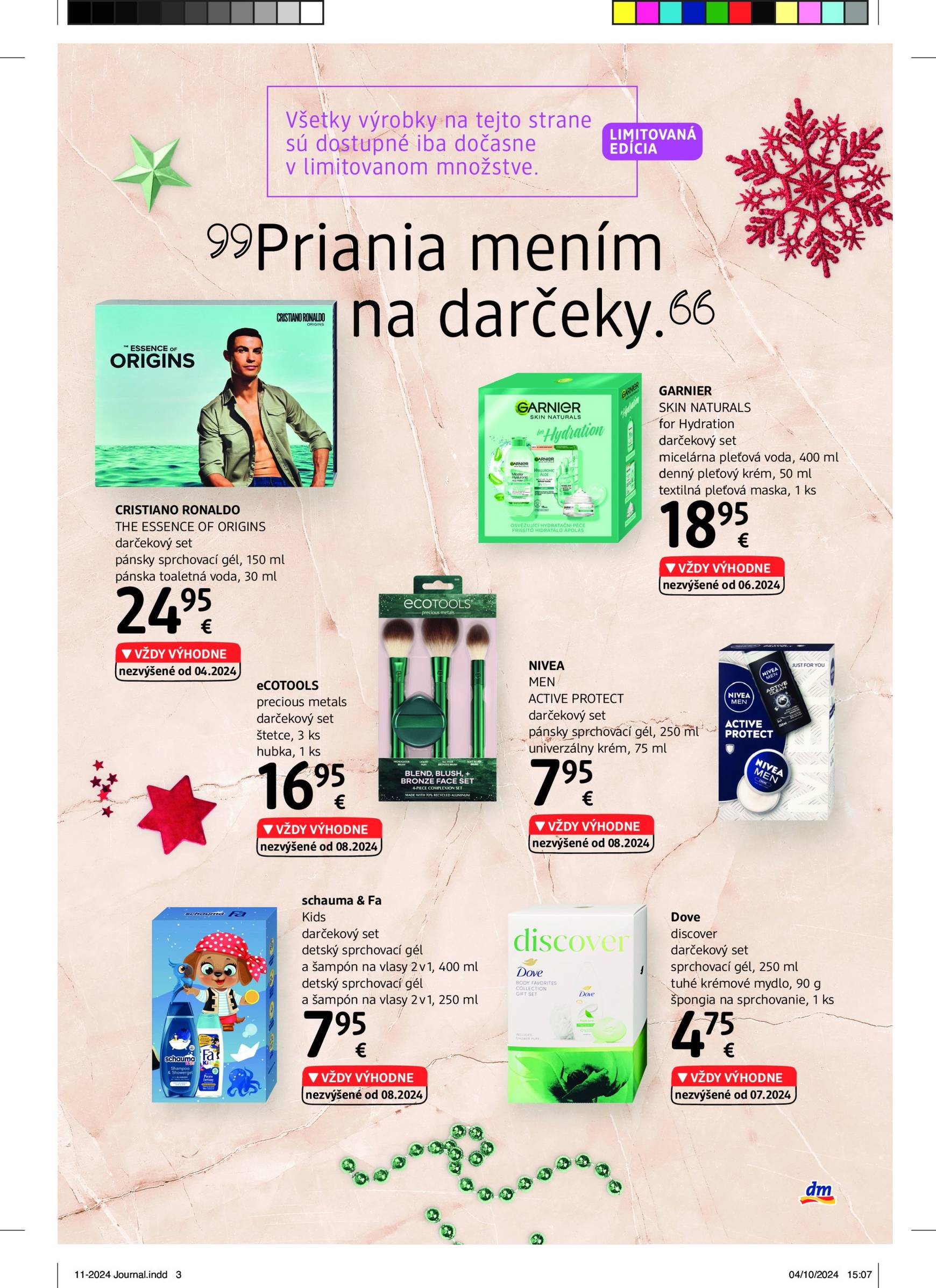 dm-drogerie - dm drogerie - Journal a active beauty leták platný od 01.11. - 30.11. - page: 3