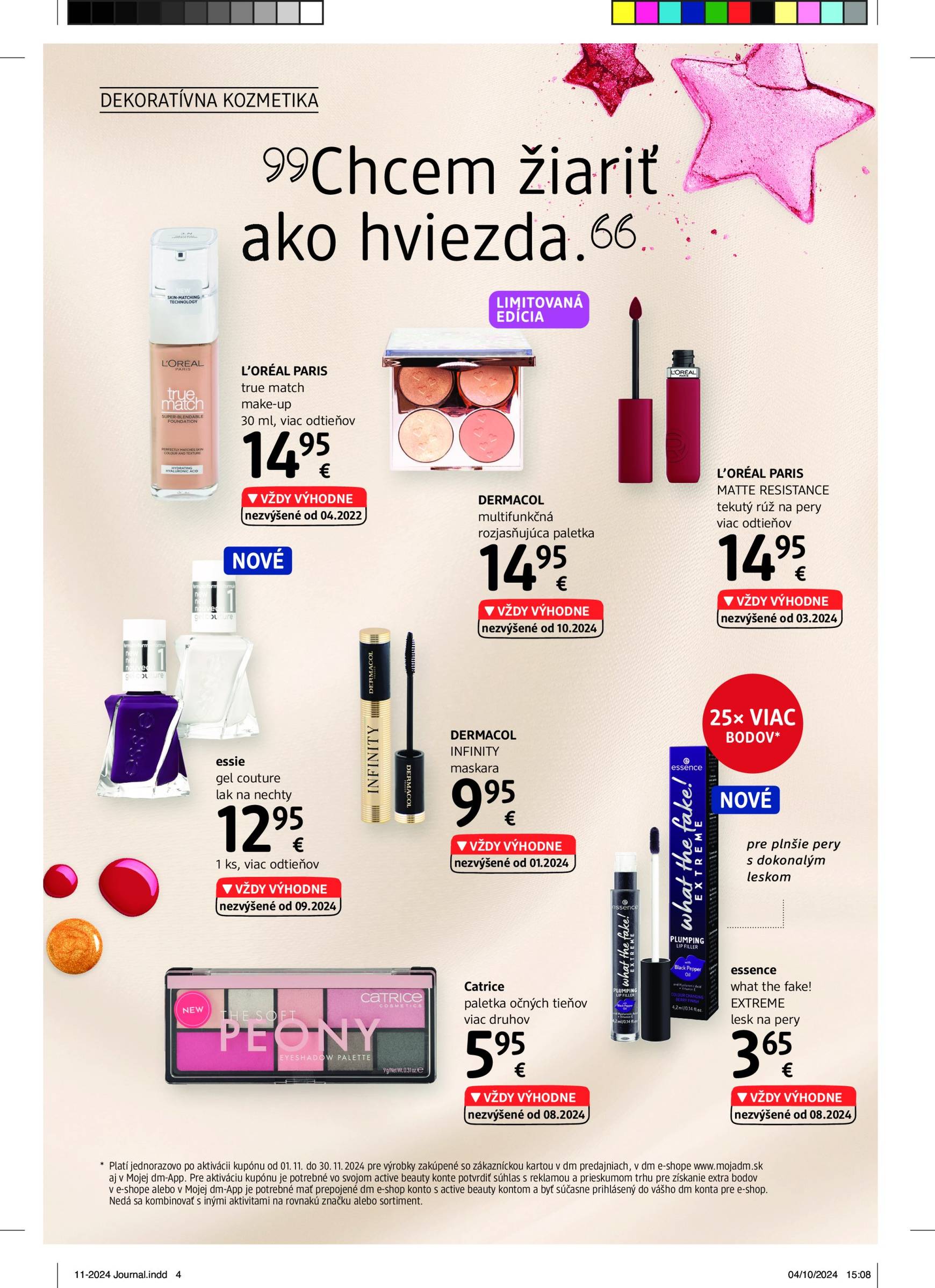 dm-drogerie - dm drogerie - Journal a active beauty leták platný od 01.11. - 30.11. - page: 4