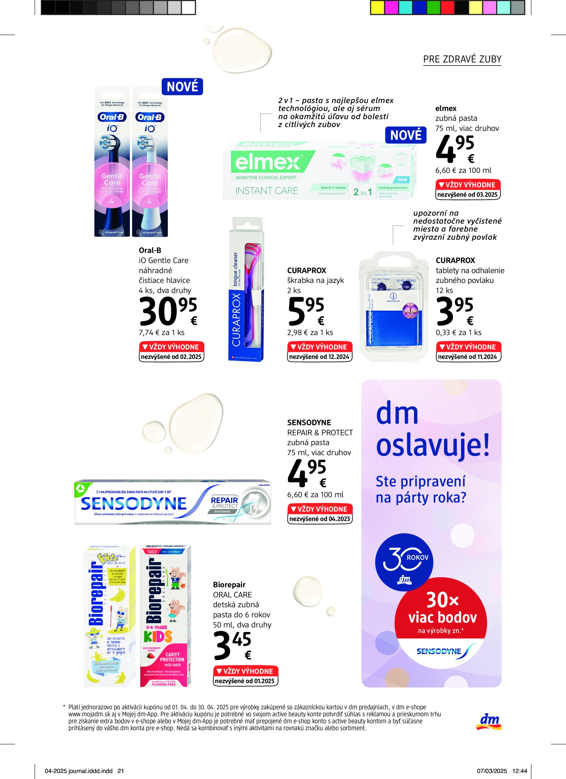 dm-drogerie - dm drogerie leták platný od 01.04. - 30.04. - page: 21