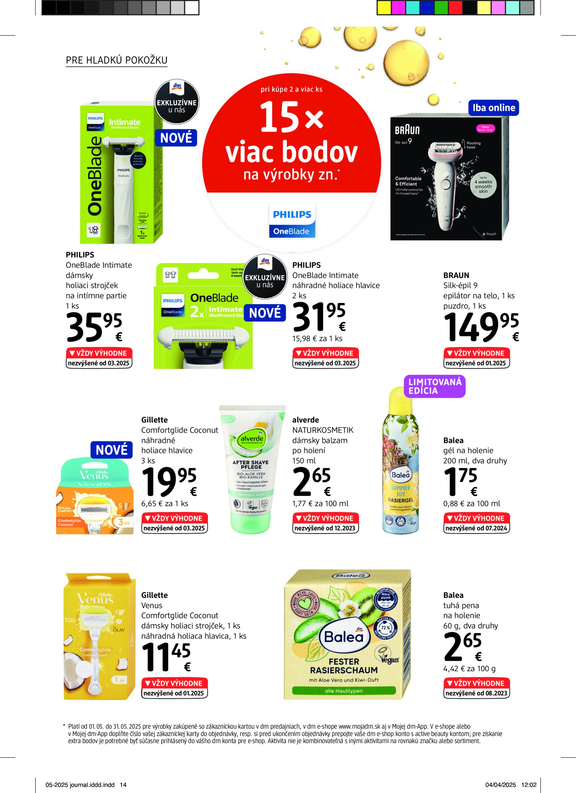 dm-drogerie - dm drogerie leták platný od 01.05. - 31.05. - page: 14