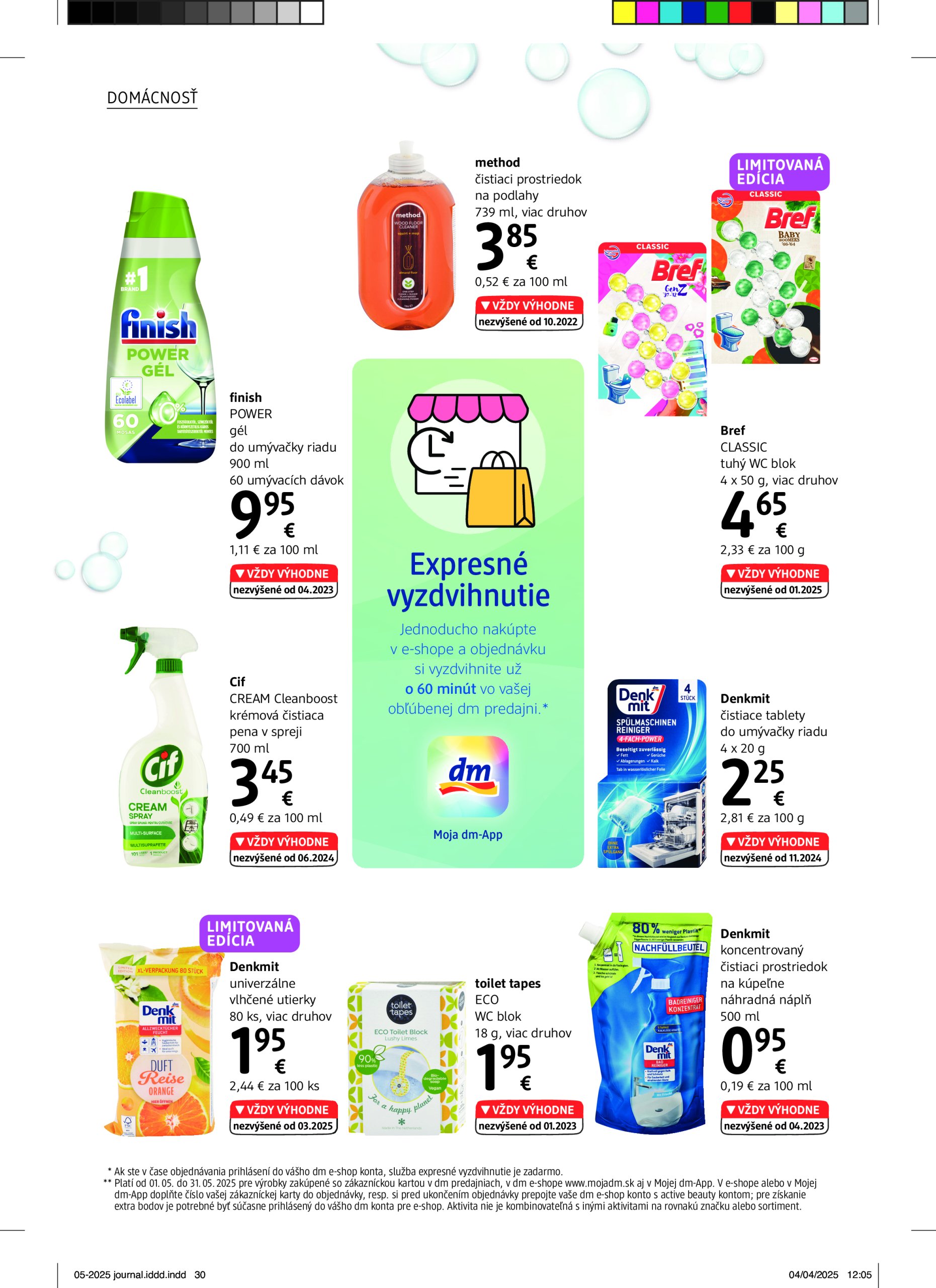 dm-drogerie - dm drogerie leták platný od 01.05. - 31.05. - page: 30