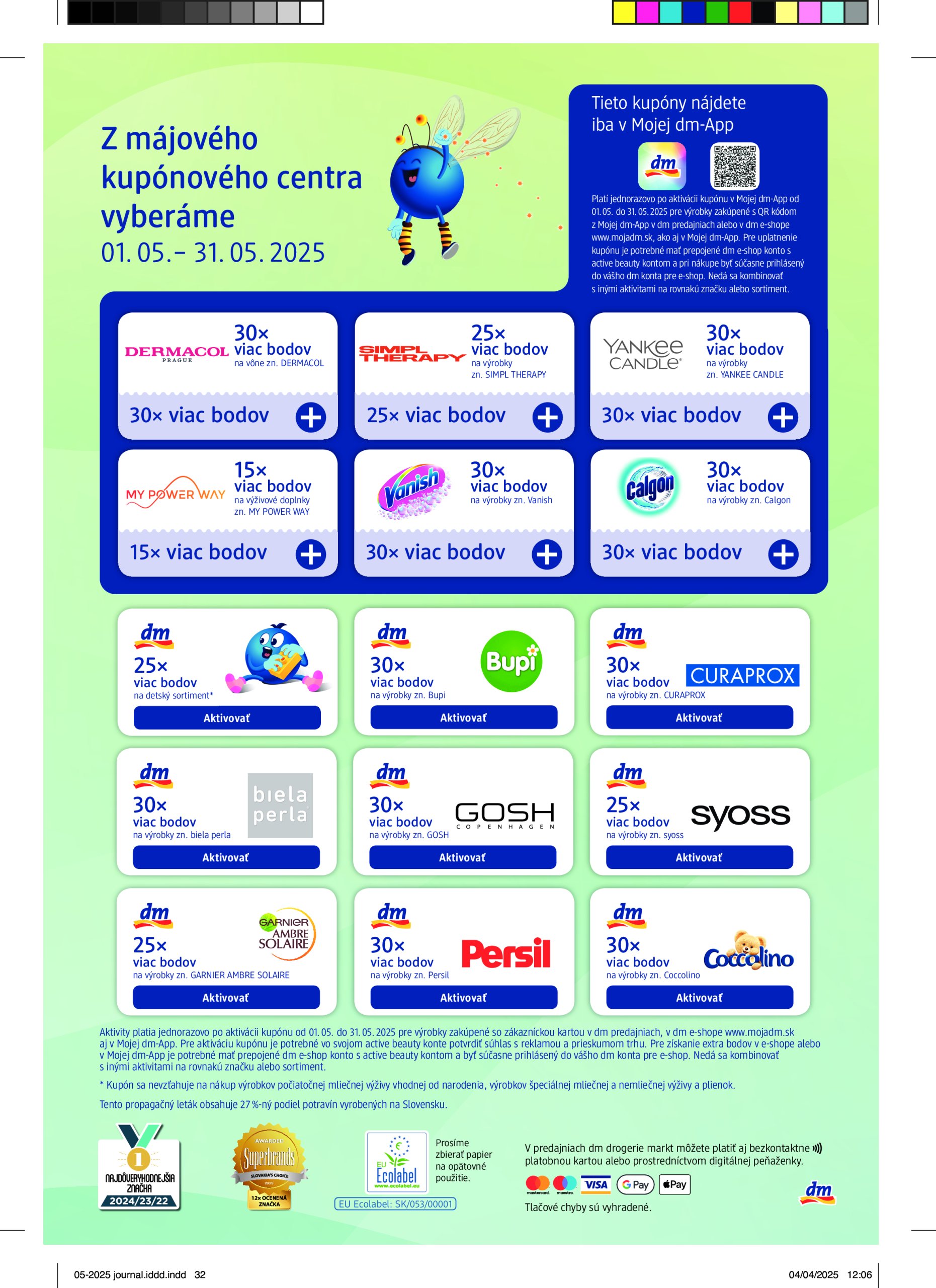 dm-drogerie - dm drogerie leták platný od 01.05. - 31.05. - page: 32