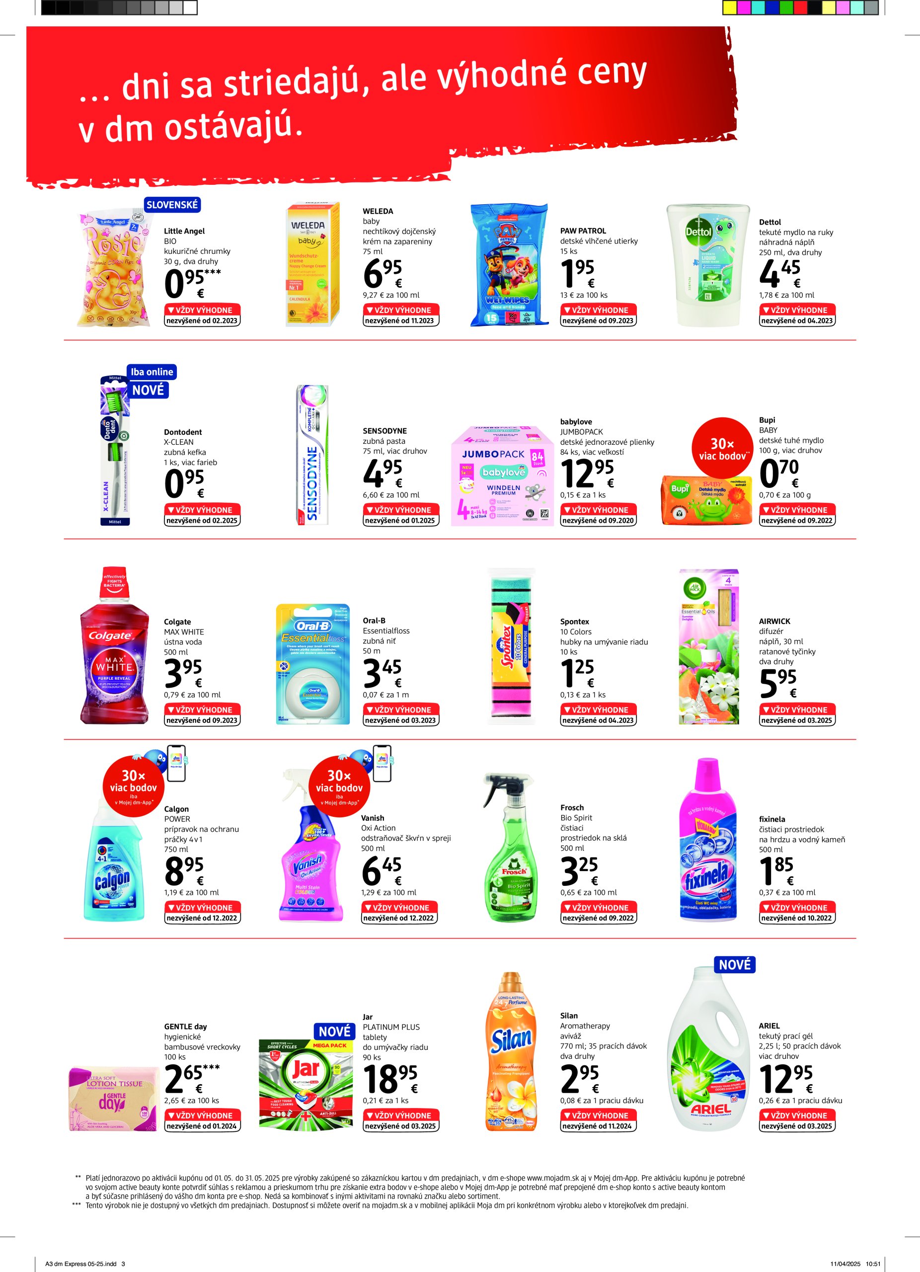dm-drogerie - dm drogerie - Journal express leták platný od 15.05. - 31.05. - page: 3