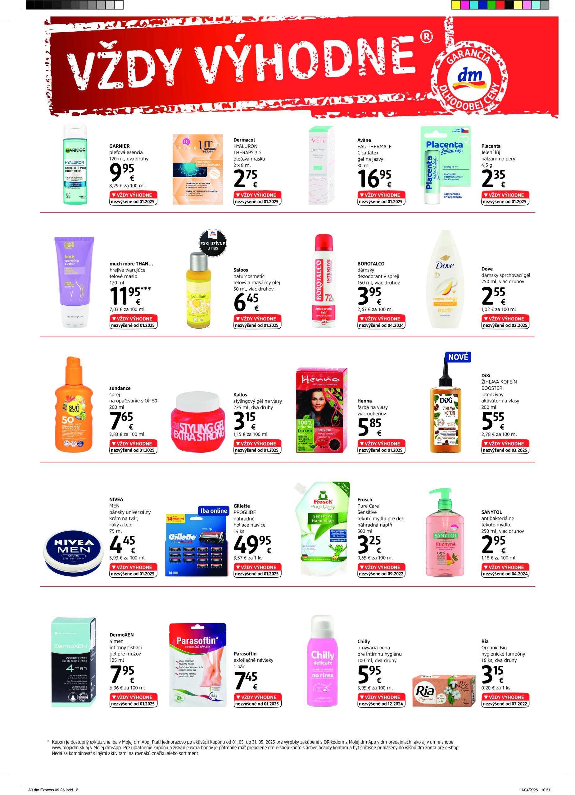 dm-drogerie - dm drogerie - Journal express leták platný od 15.05. - 31.05. - page: 2