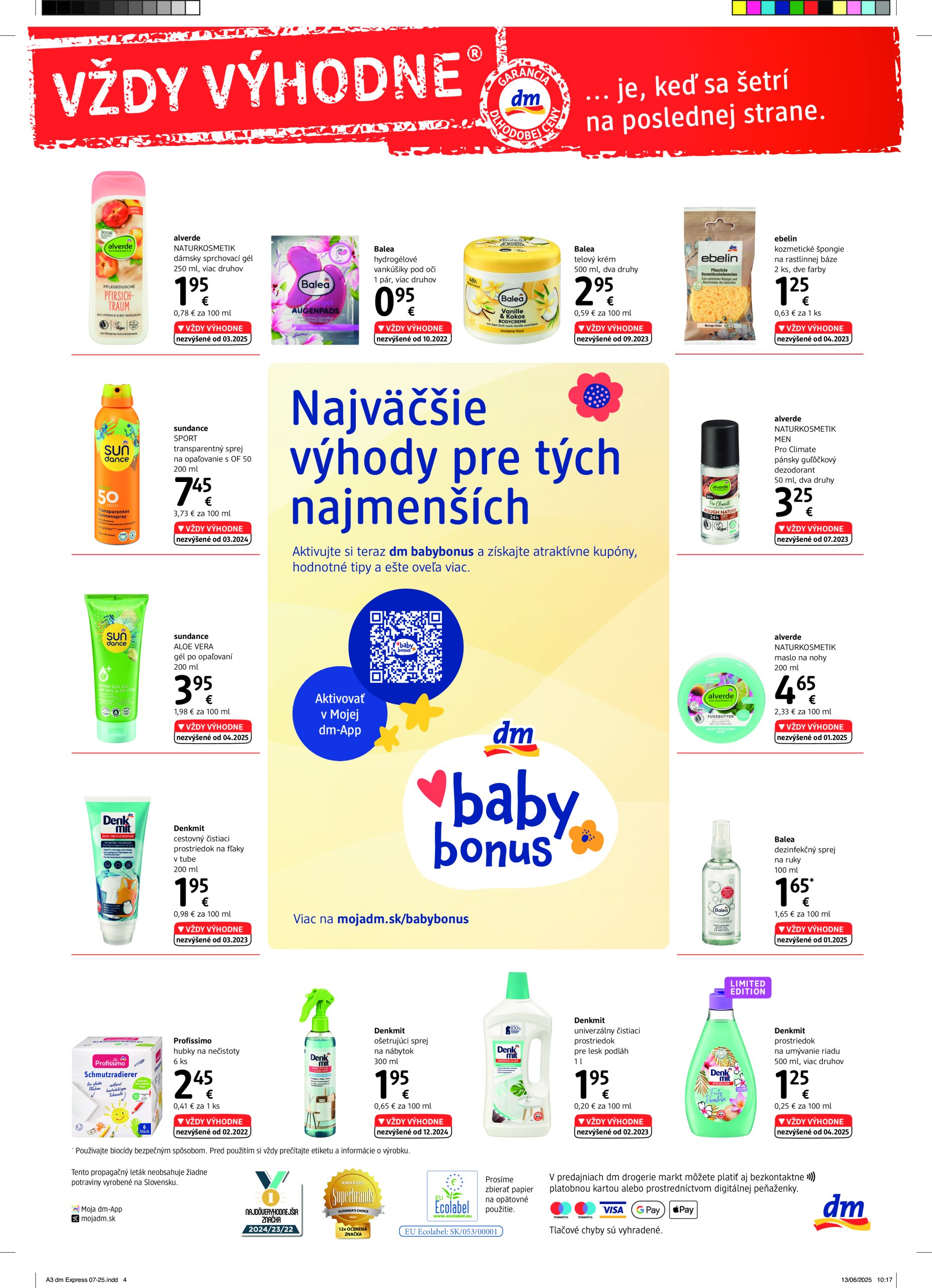 dm-drogerie - Leták dm drogerie - Journal express platný od 15.07. do 31.07. - page: 4