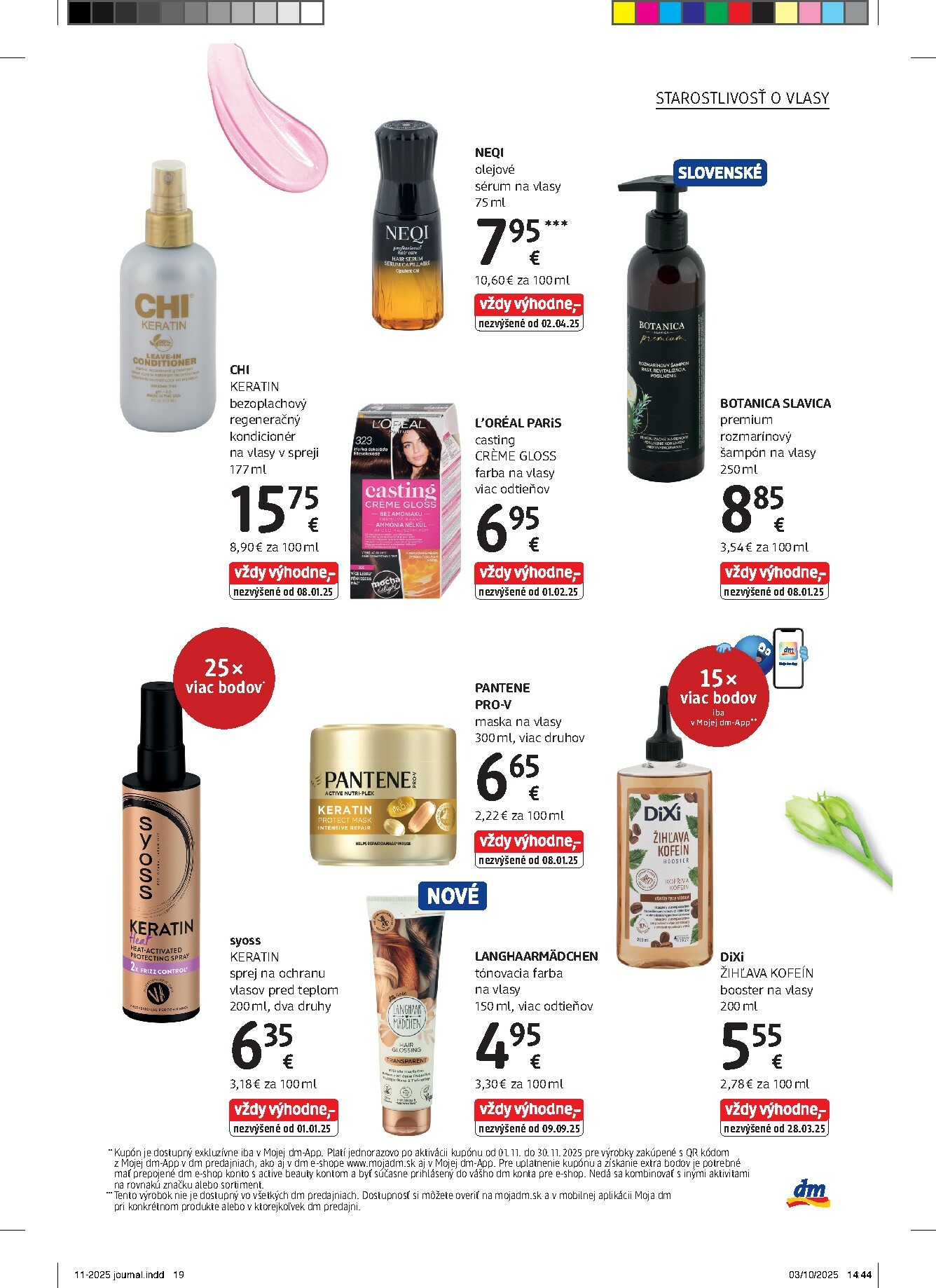dm-drogerie - Leták dm drogerie platný od 01.11. do 30.11. - page: 19