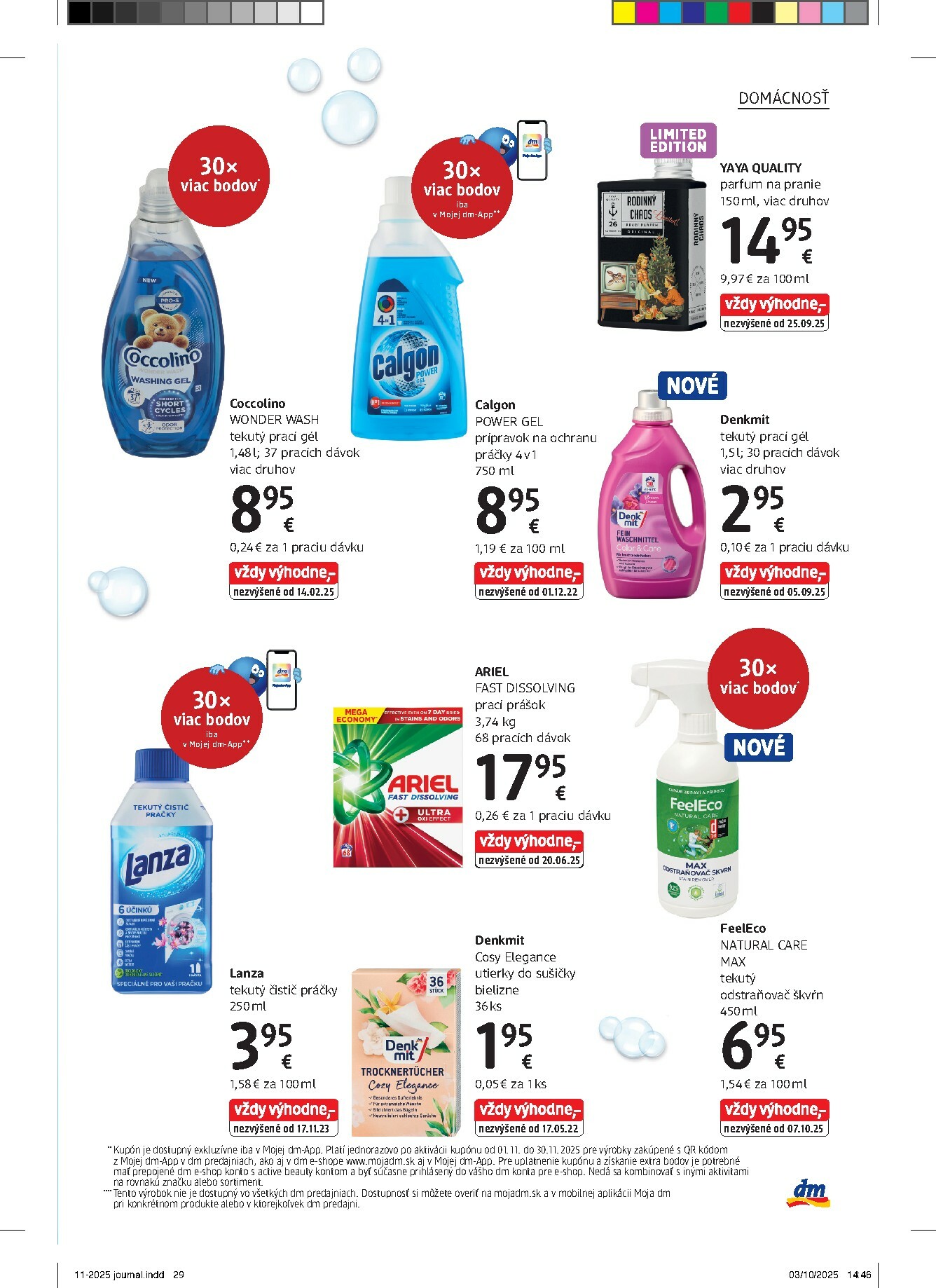 dm-drogerie - Leták dm drogerie platný od 01.11. do 30.11. - page: 29
