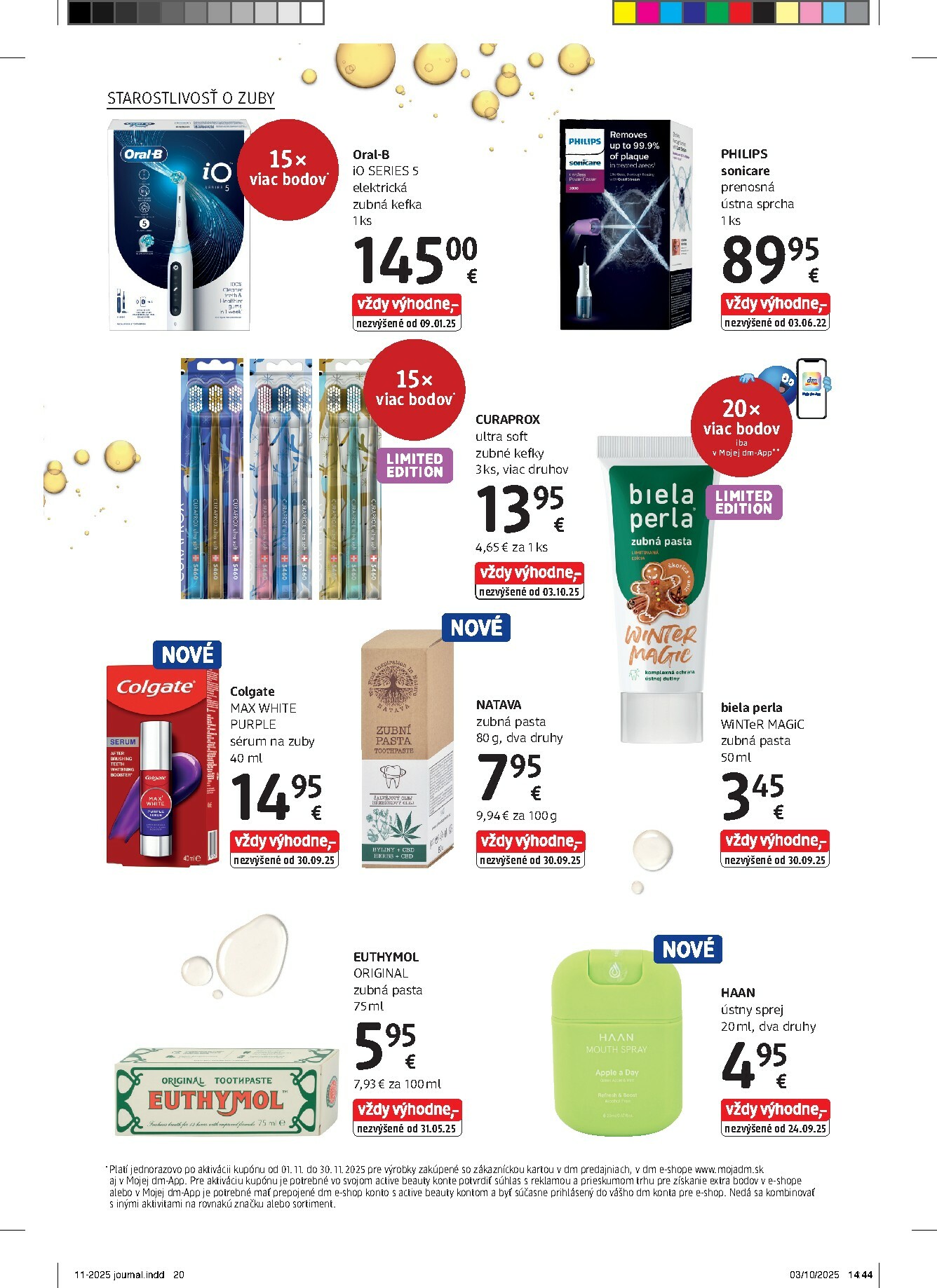 dm-drogerie - Leták dm drogerie platný od 01.11. do 30.11. - page: 20