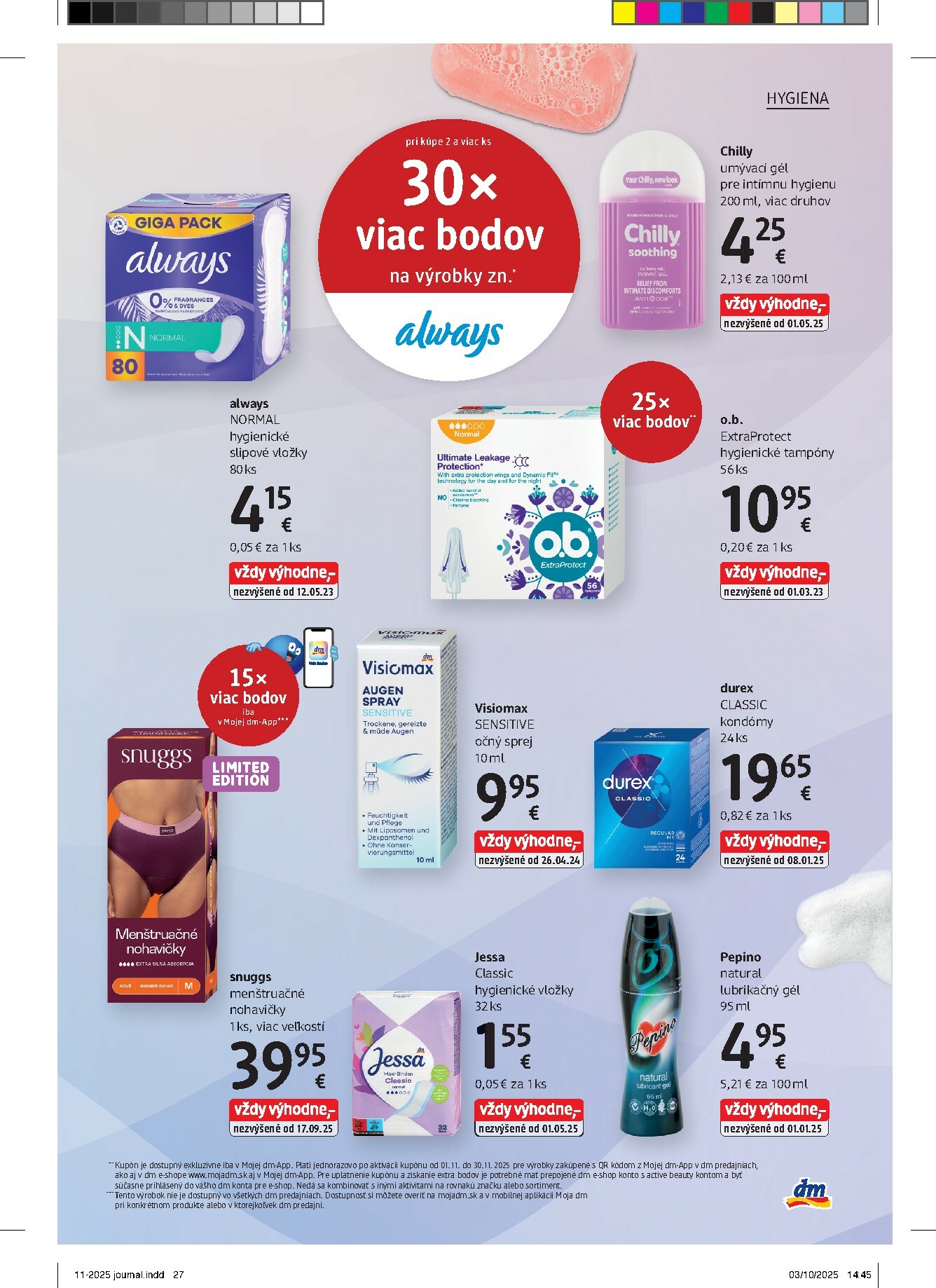 dm-drogerie - Leták dm drogerie platný od 01.11. do 30.11. - page: 27