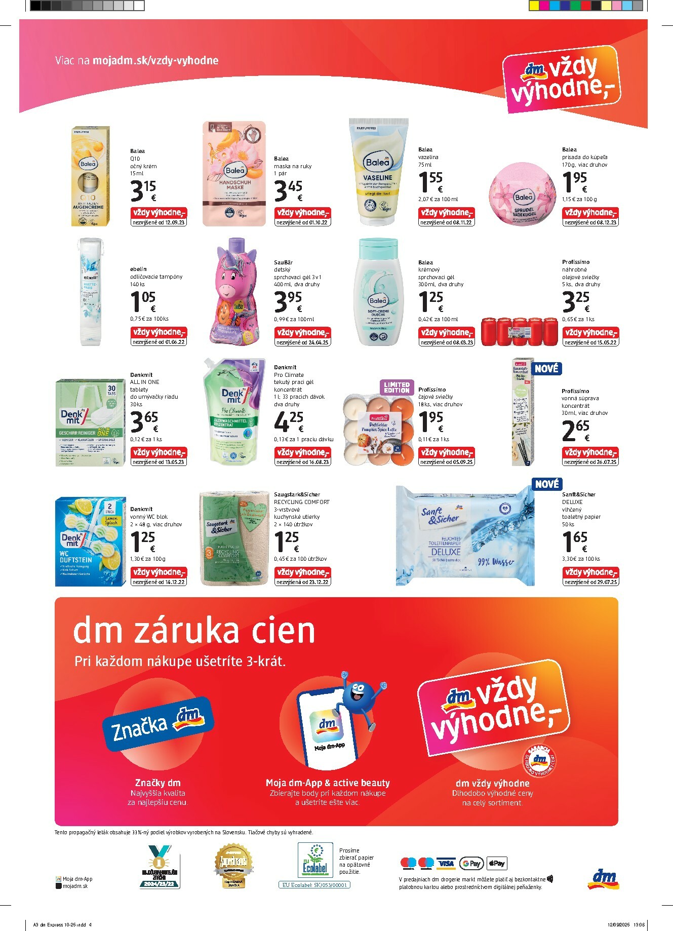 dm-drogerie - Leták dm drogerie - Express platný od 01.10. do 31.10. - page: 4