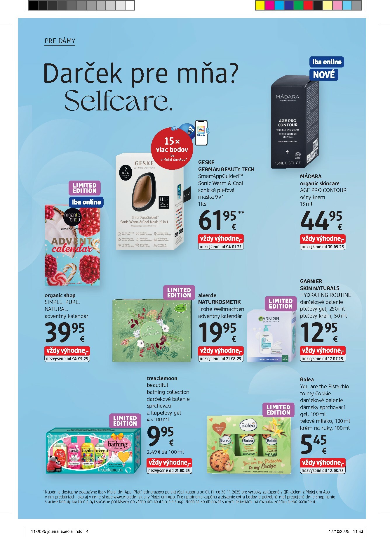 dm-drogerie - Leták dm drogerie platný od 16.11. do 30.11. - page: 4