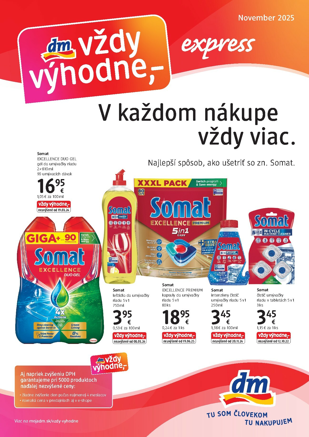 dm-drogerie - Leták dm drogerie - Express platný od 01.11. do 30.11. - page: 1