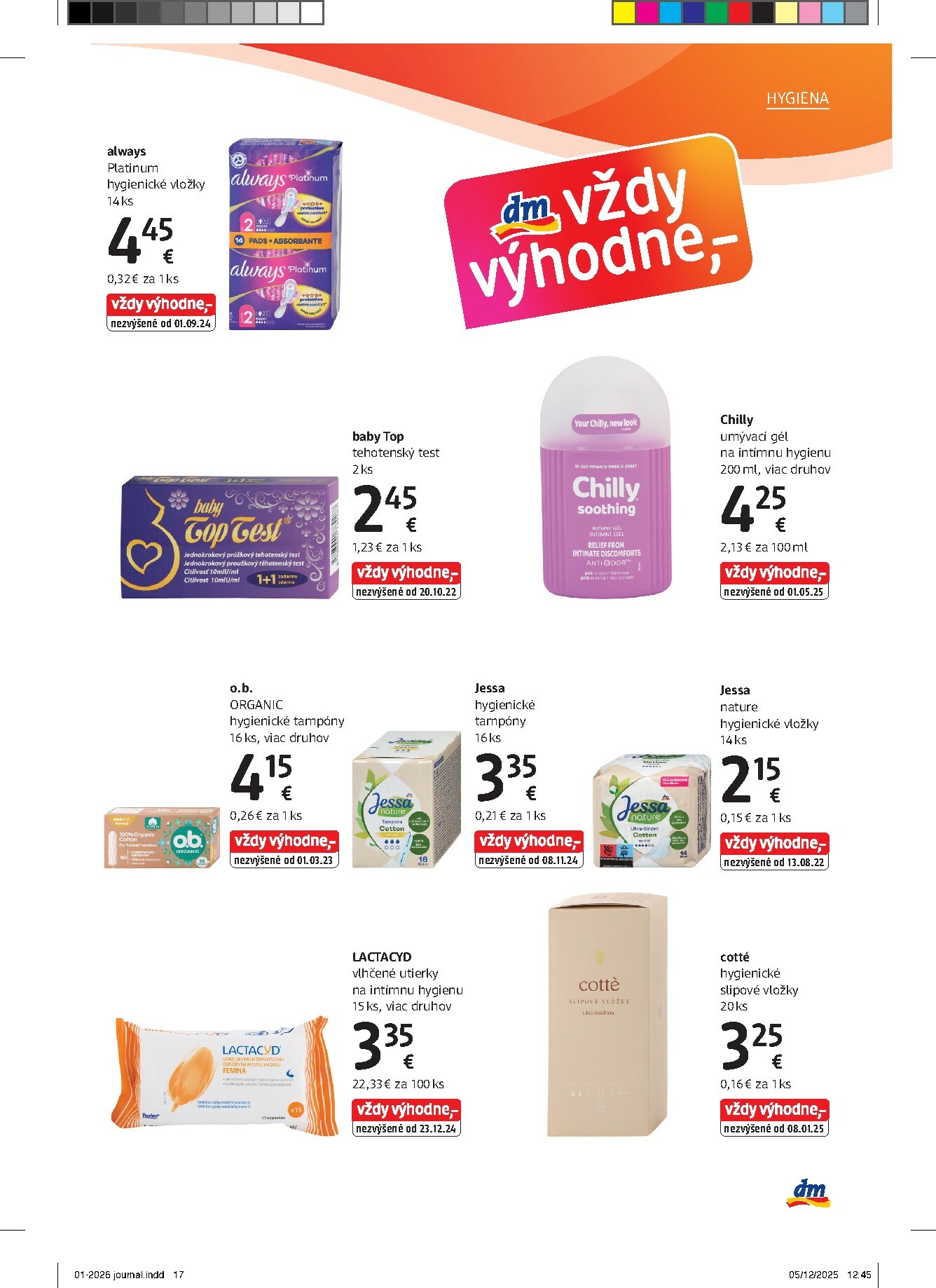 dm-drogerie - Leták dm drogerie platný od 01.01. do 31.01. - page: 17