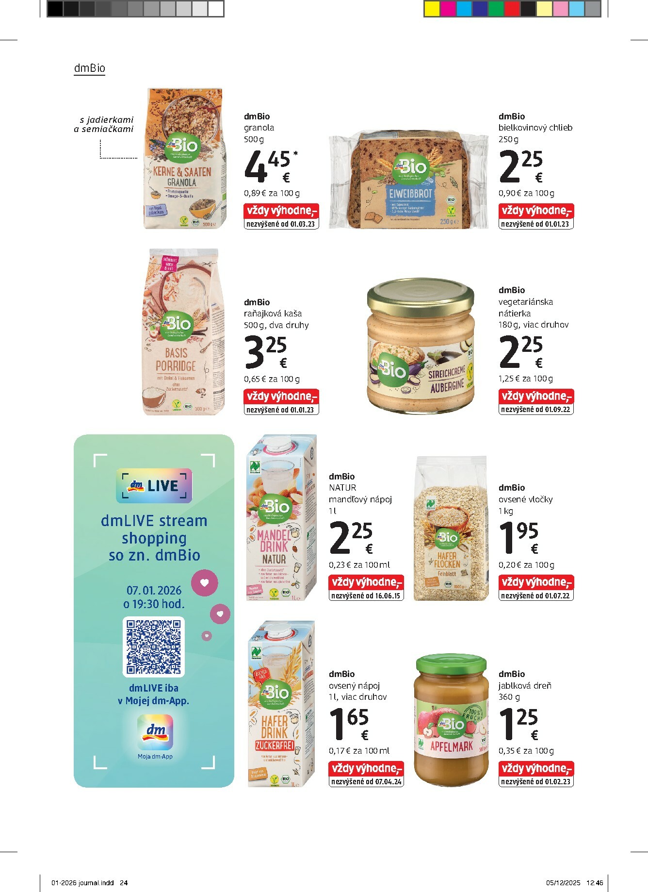 dm-drogerie - Leták dm drogerie platný od 01.01. do 31.01. - page: 24