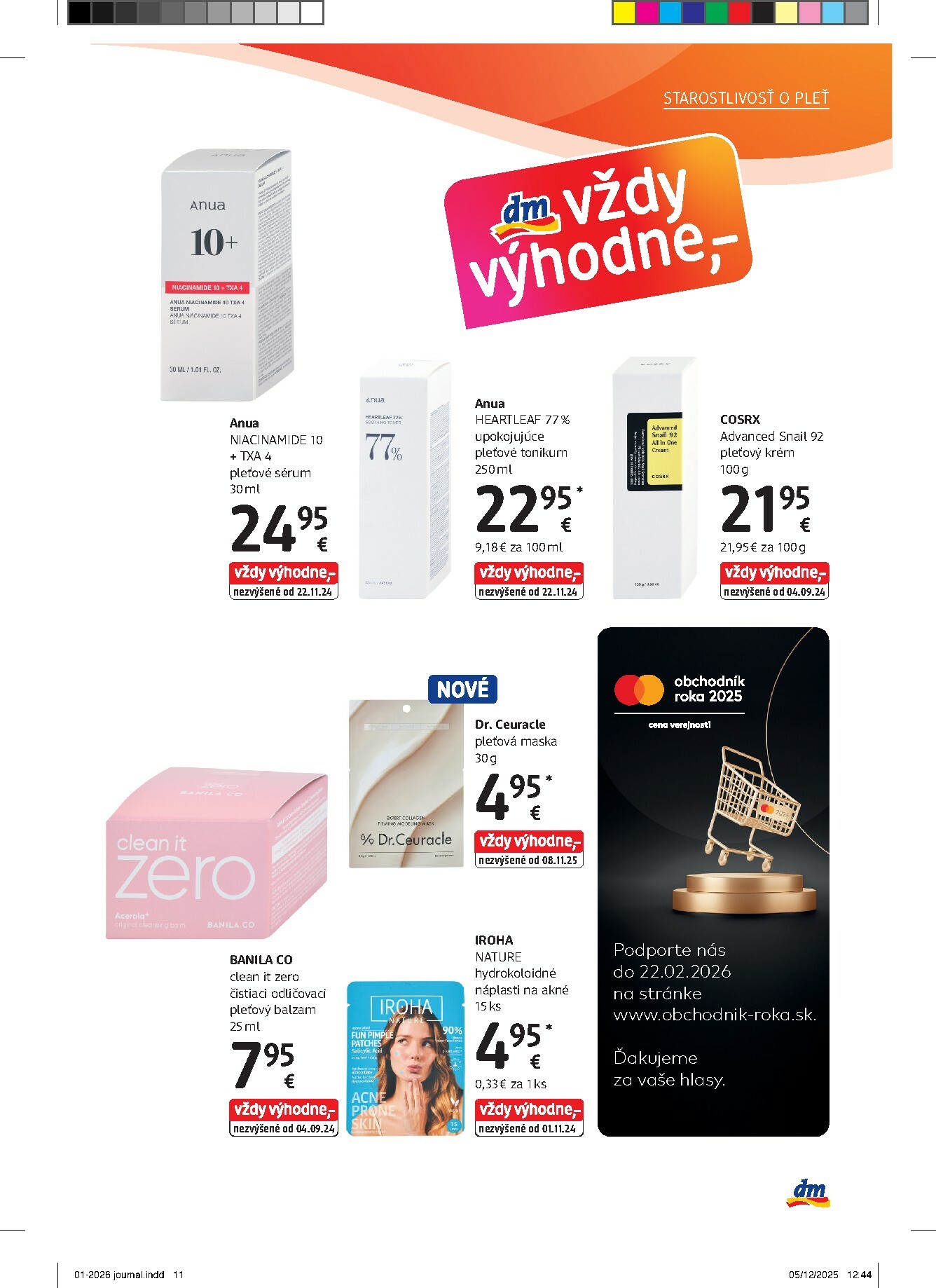 dm-drogerie - Leták dm drogerie platný od 01.01. do 31.01. - page: 11