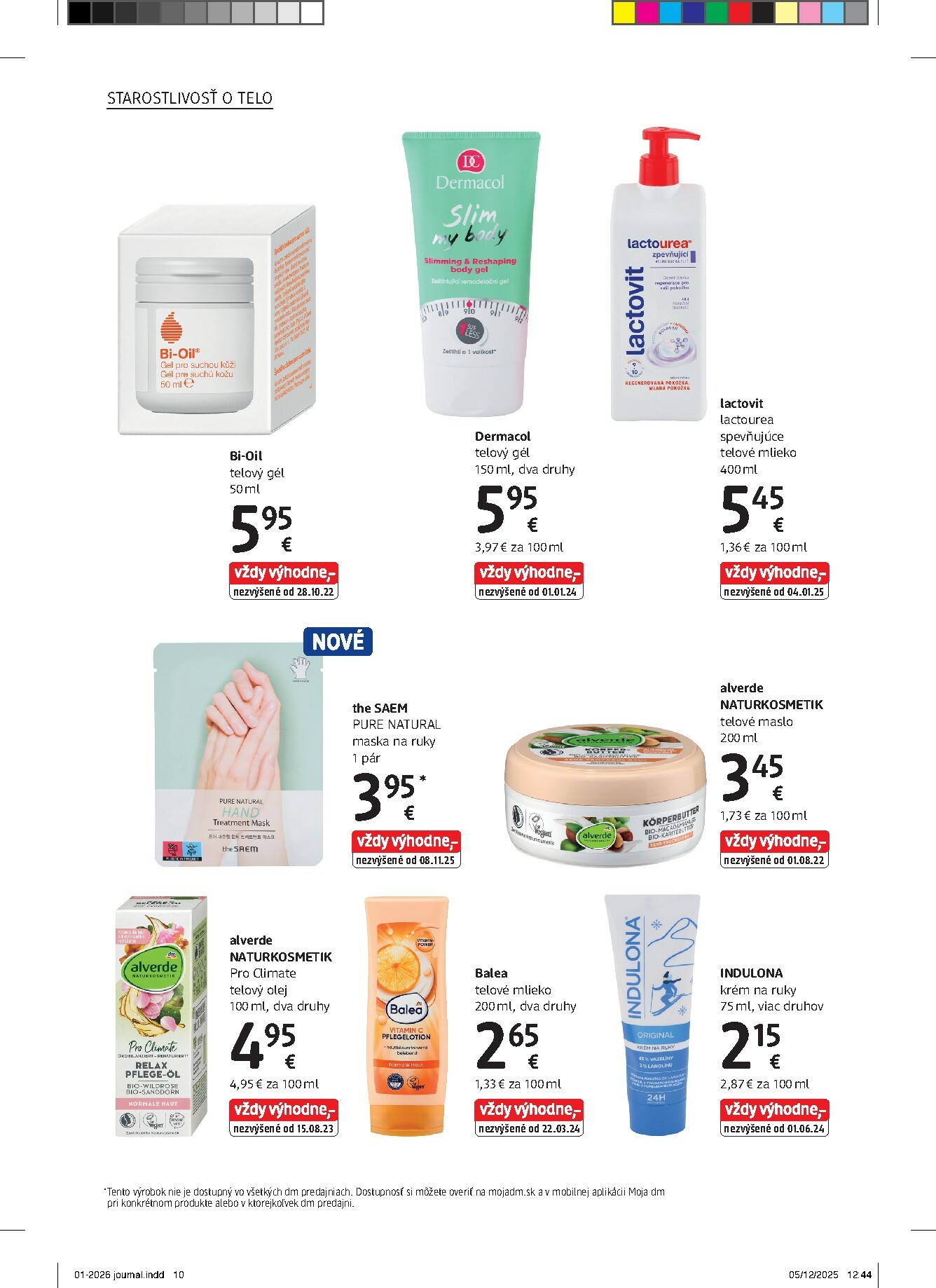 dm-drogerie - Leták dm drogerie platný od 01.01. do 31.01. - page: 10