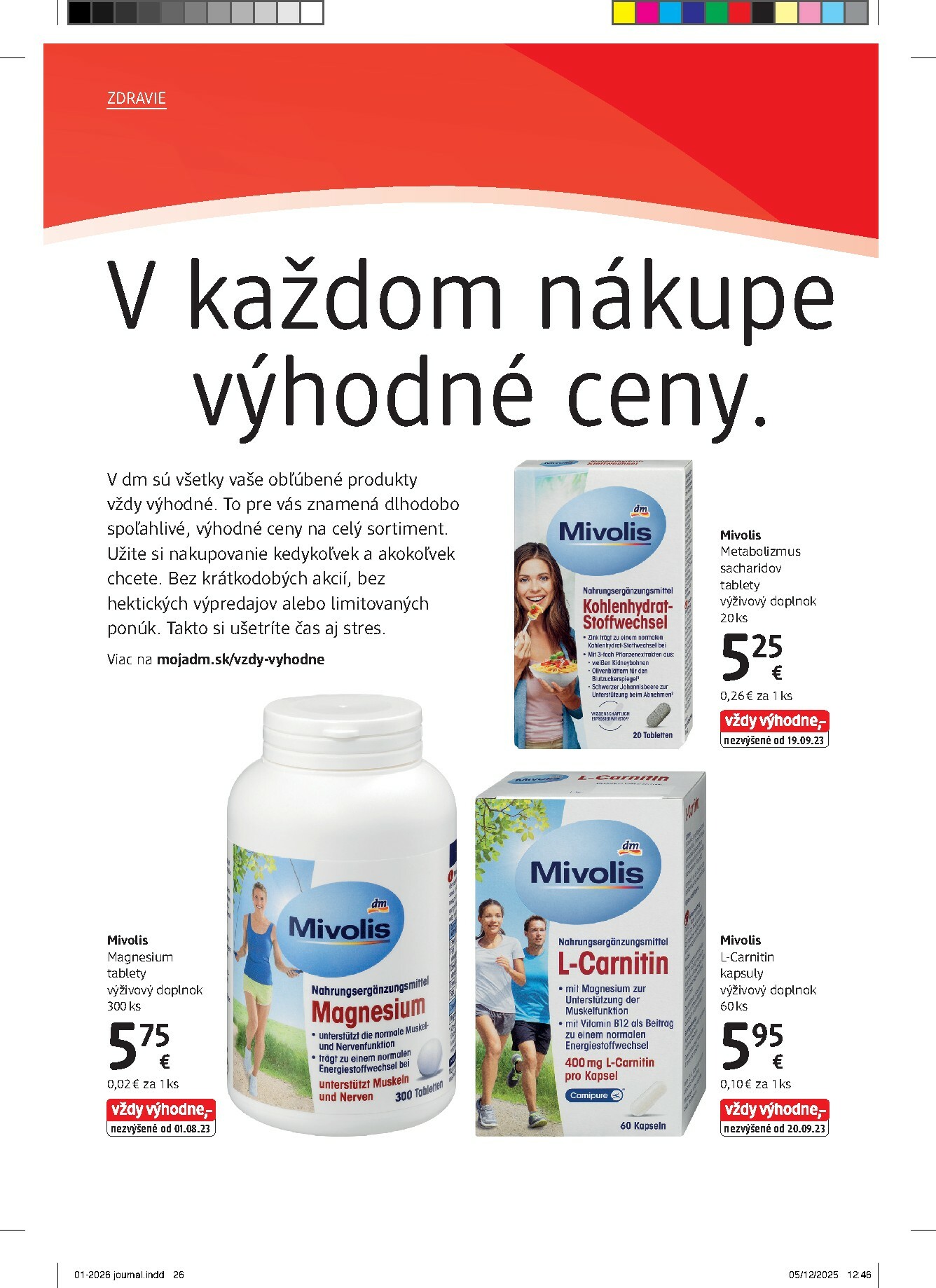 dm-drogerie - Leták dm drogerie platný od 01.01. do 31.01. - page: 26