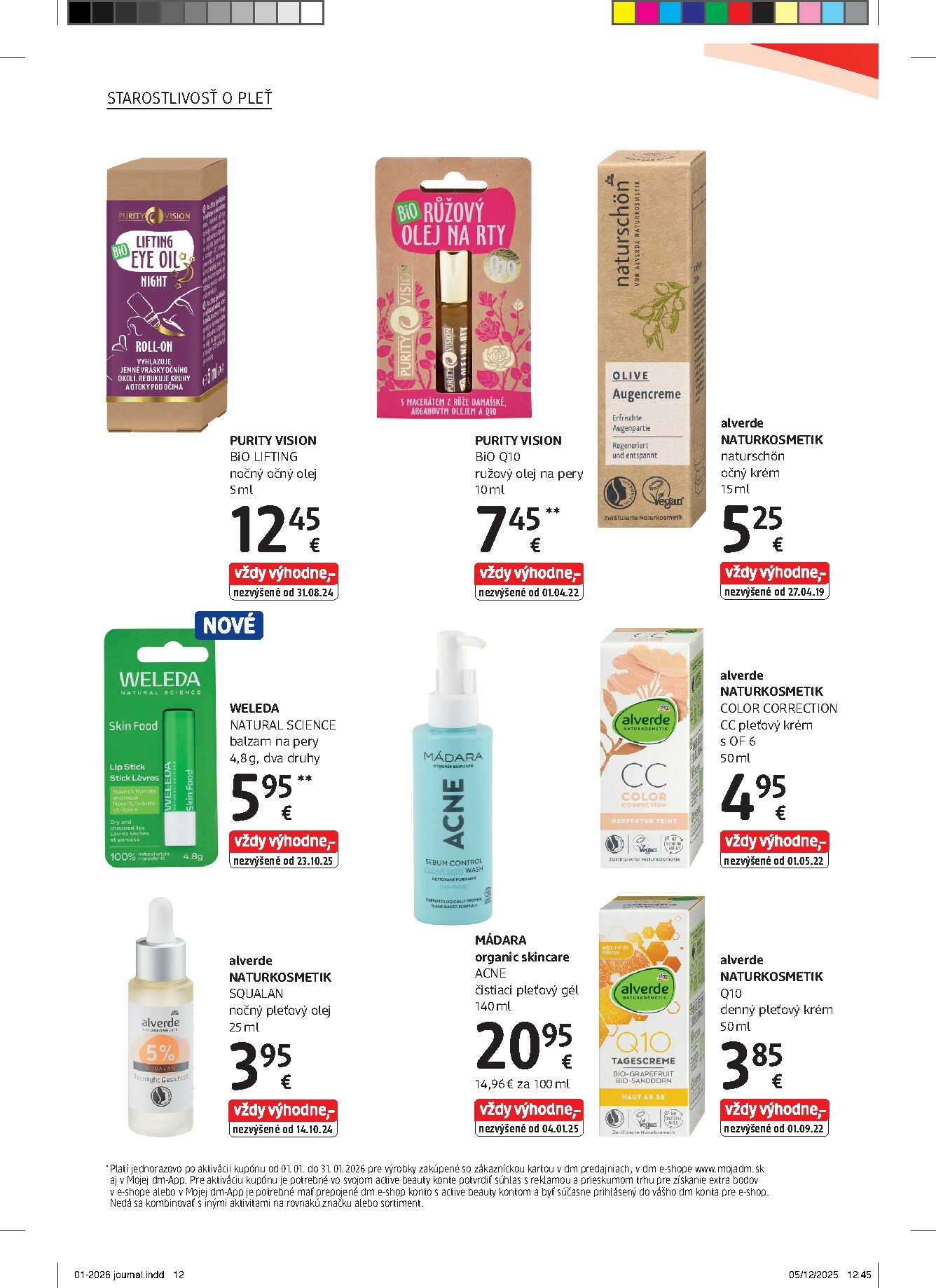 dm-drogerie - Leták dm drogerie platný od 01.01. do 31.01. - page: 12