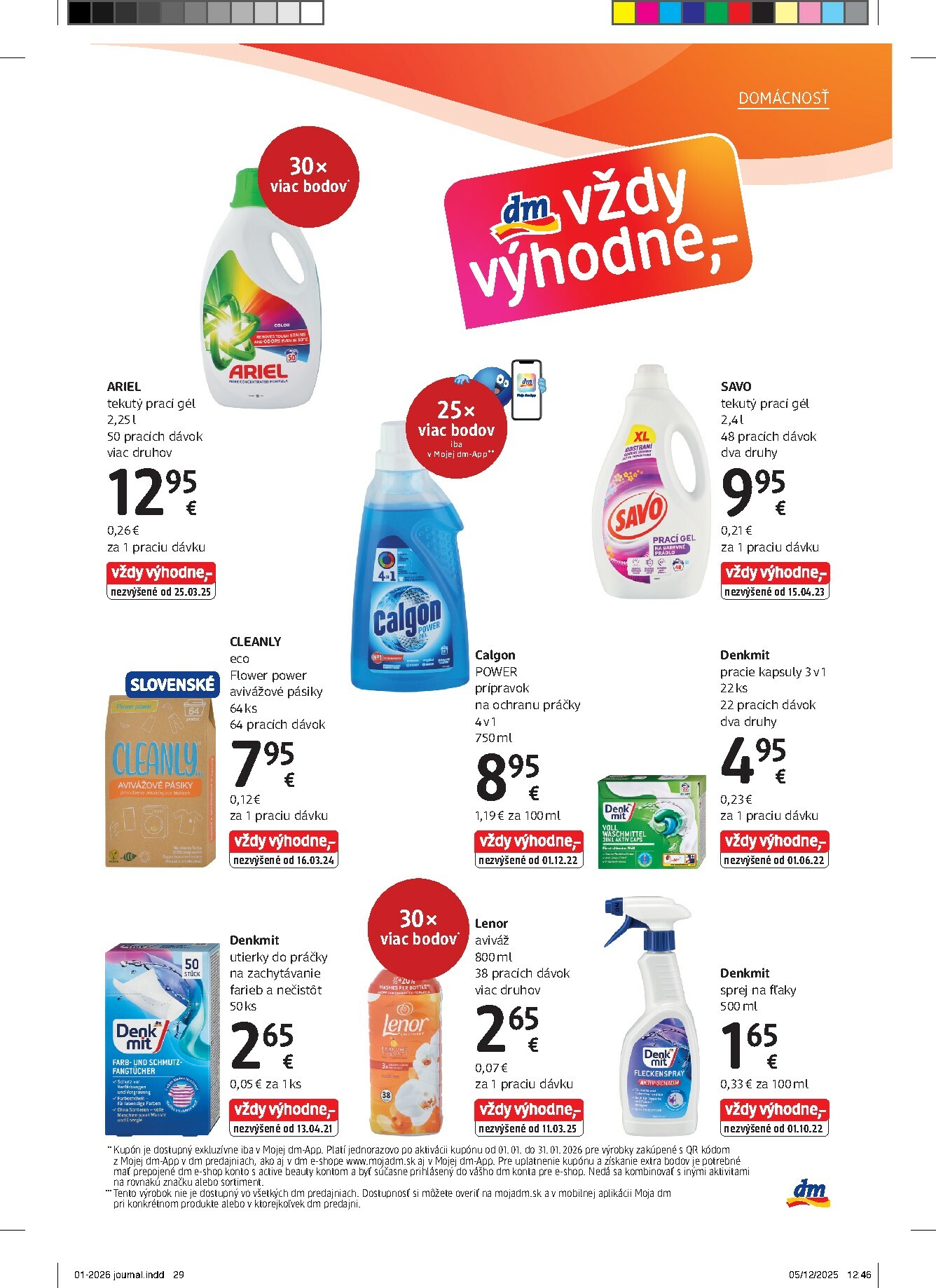 dm-drogerie - Leták dm drogerie platný od 01.01. do 31.01. - page: 29