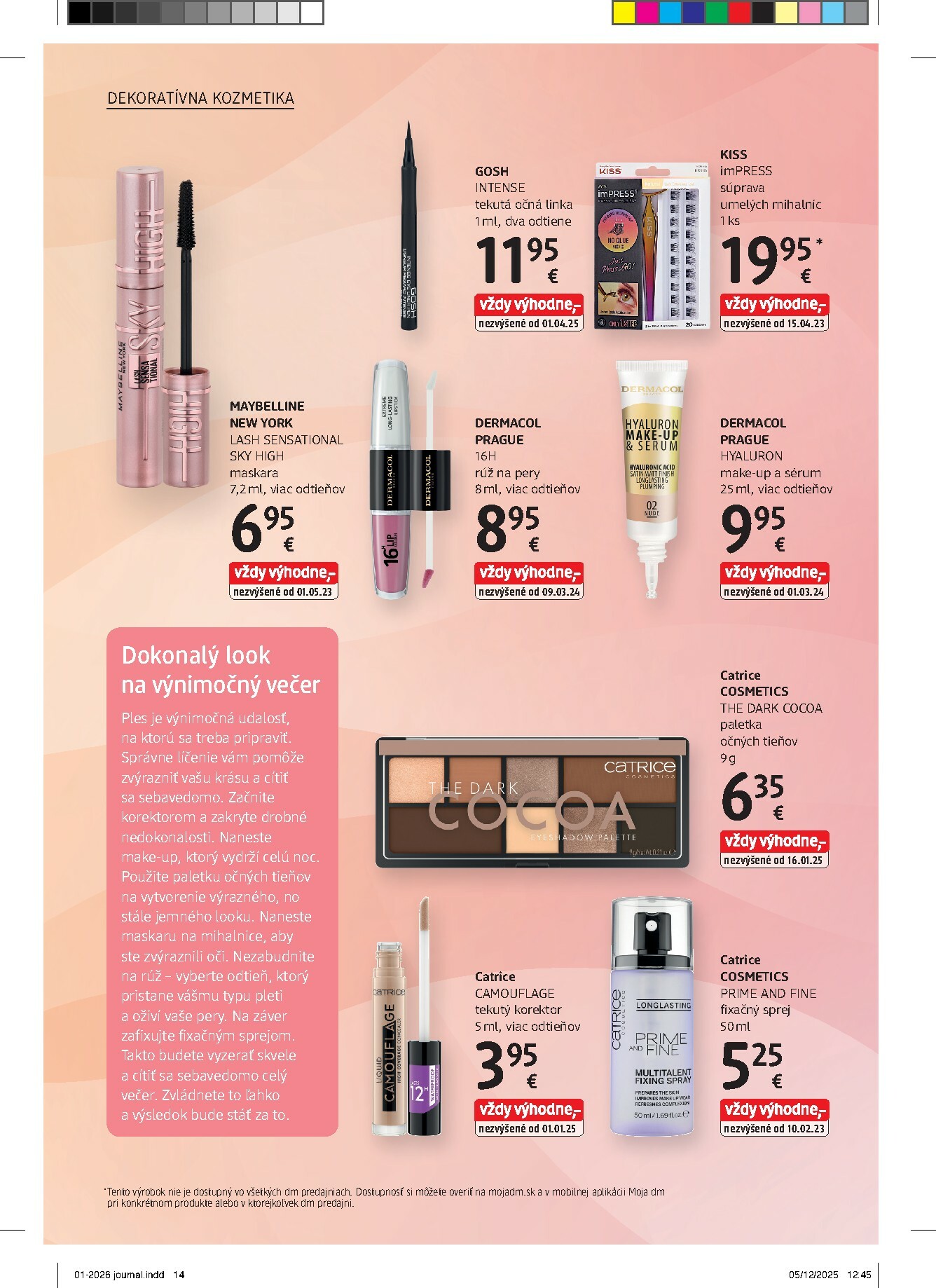 dm-drogerie - Leták dm drogerie platný od 01.01. do 31.01. - page: 14