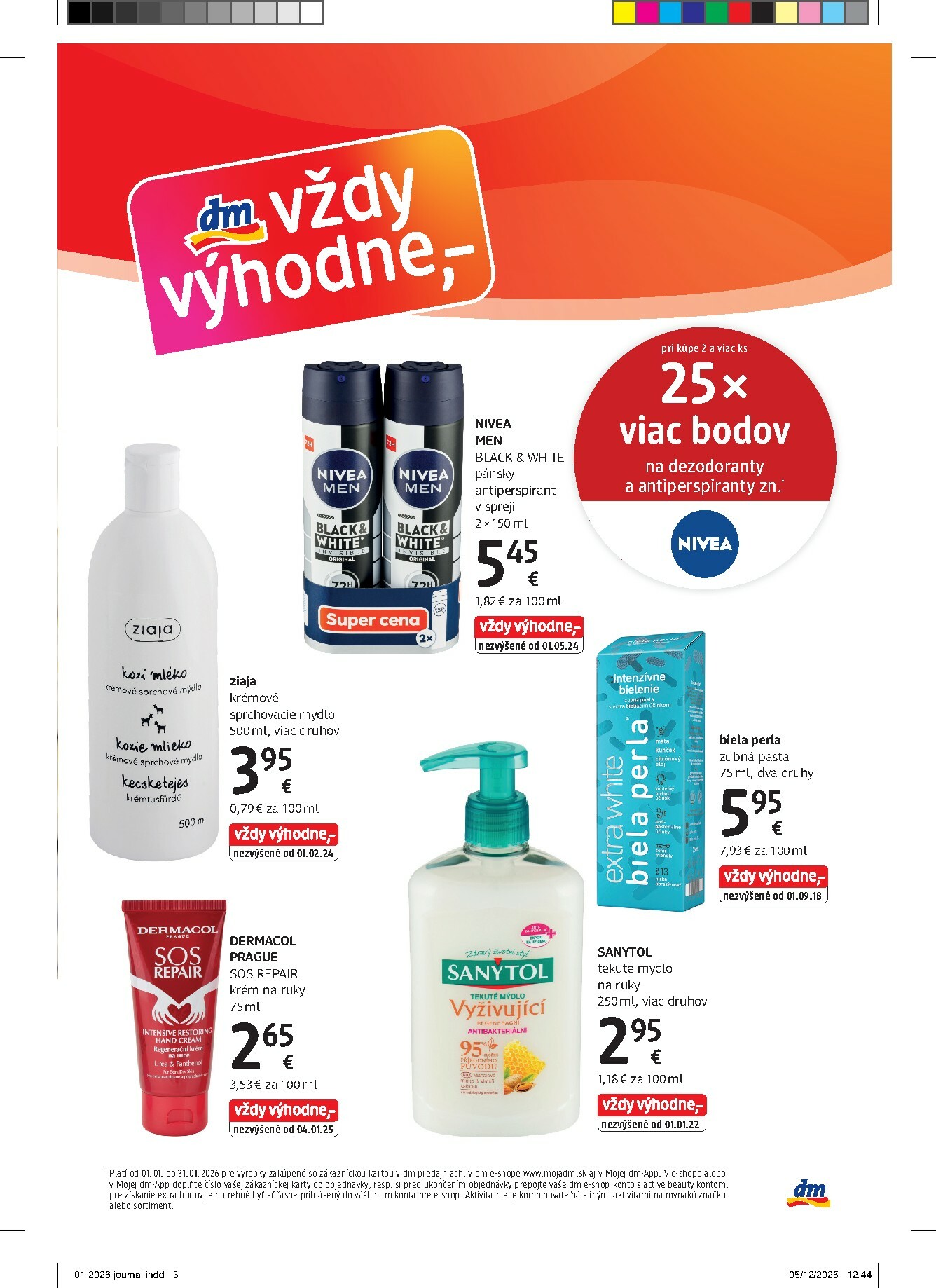 dm-drogerie - Leták dm drogerie platný od 01.01. do 31.01. - page: 3