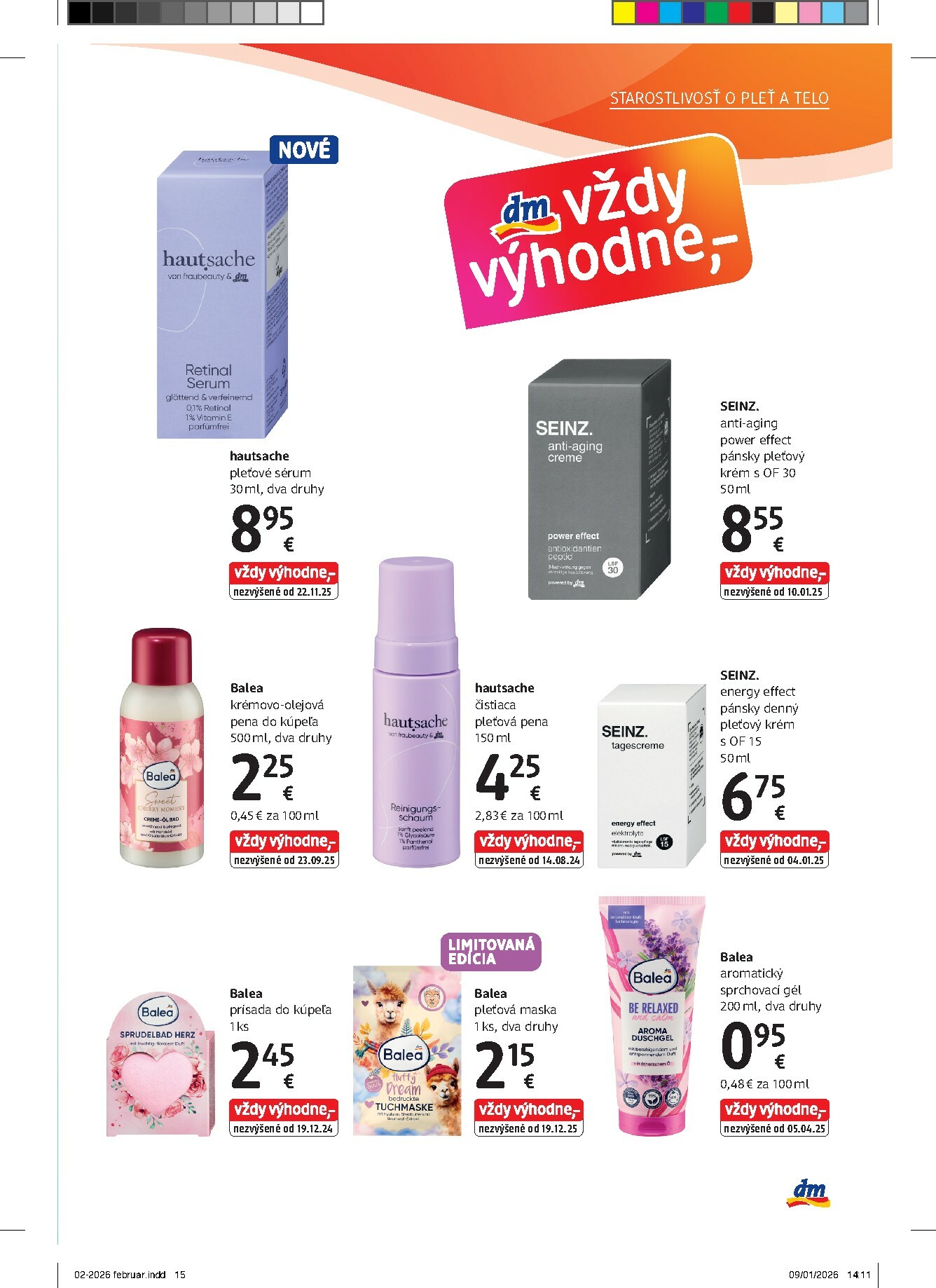 dm-drogerie - Leták dm drogerie platný od 01.02. do 28.02. - page: 15