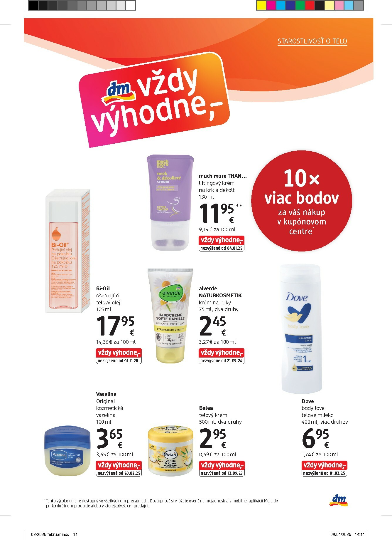 dm-drogerie - Leták dm drogerie platný od 01.02. do 28.02. - page: 11