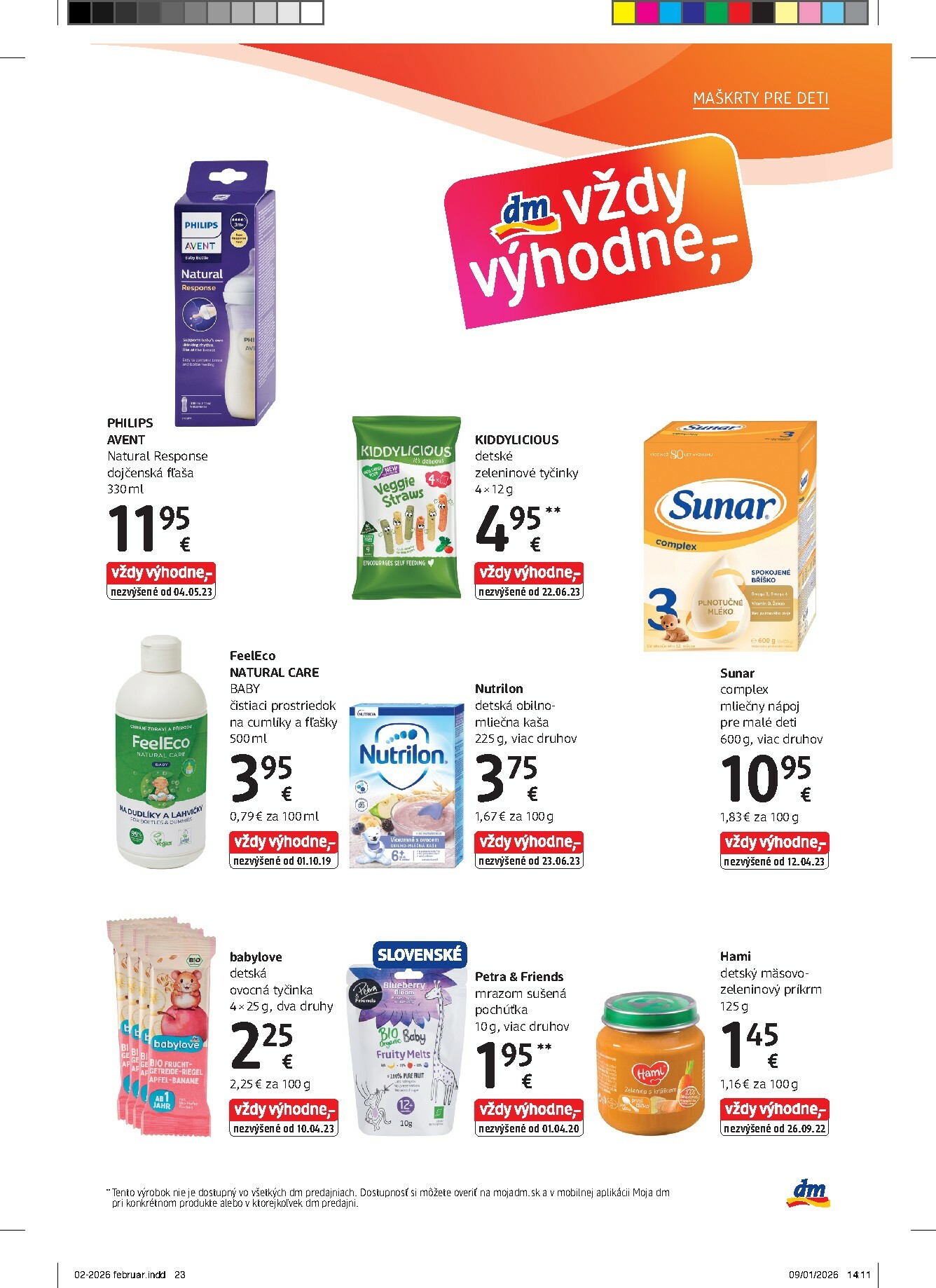 dm-drogerie - Leták dm drogerie platný od 01.02. do 28.02. - page: 23