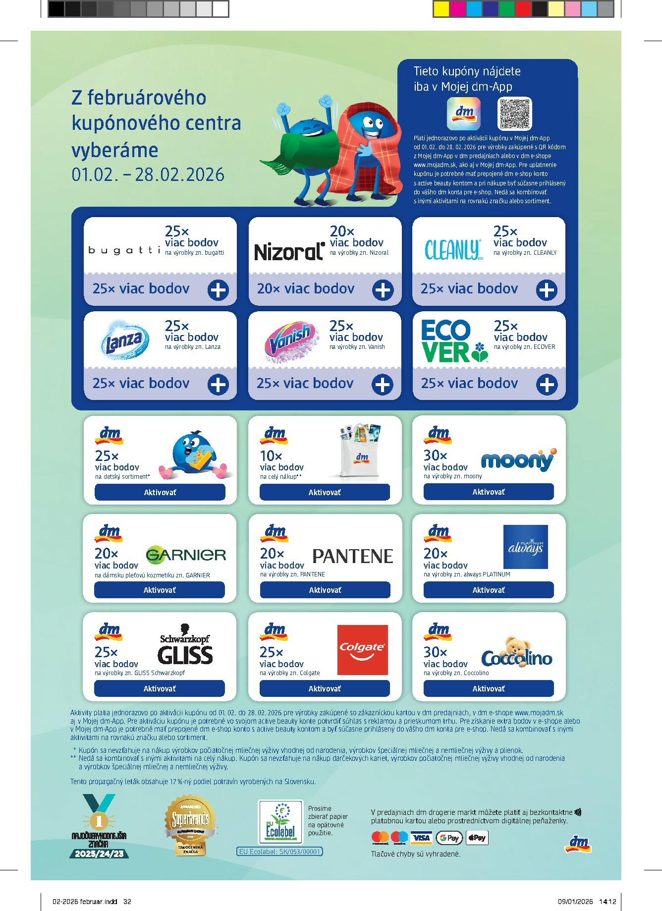 dm-drogerie - Leták dm drogerie platný od 01.02. do 28.02. - page: 32