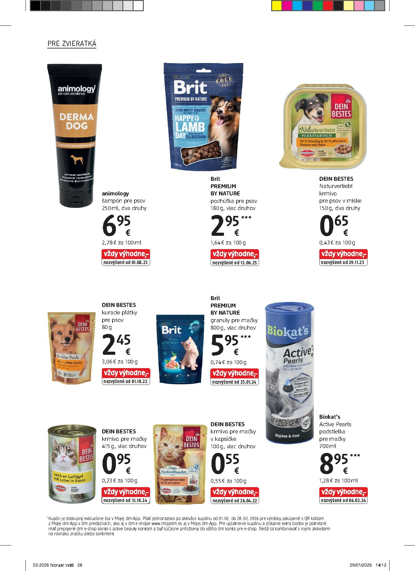 dm-drogerie - Leták dm drogerie platný od 01.02. do 28.02. - page: 28