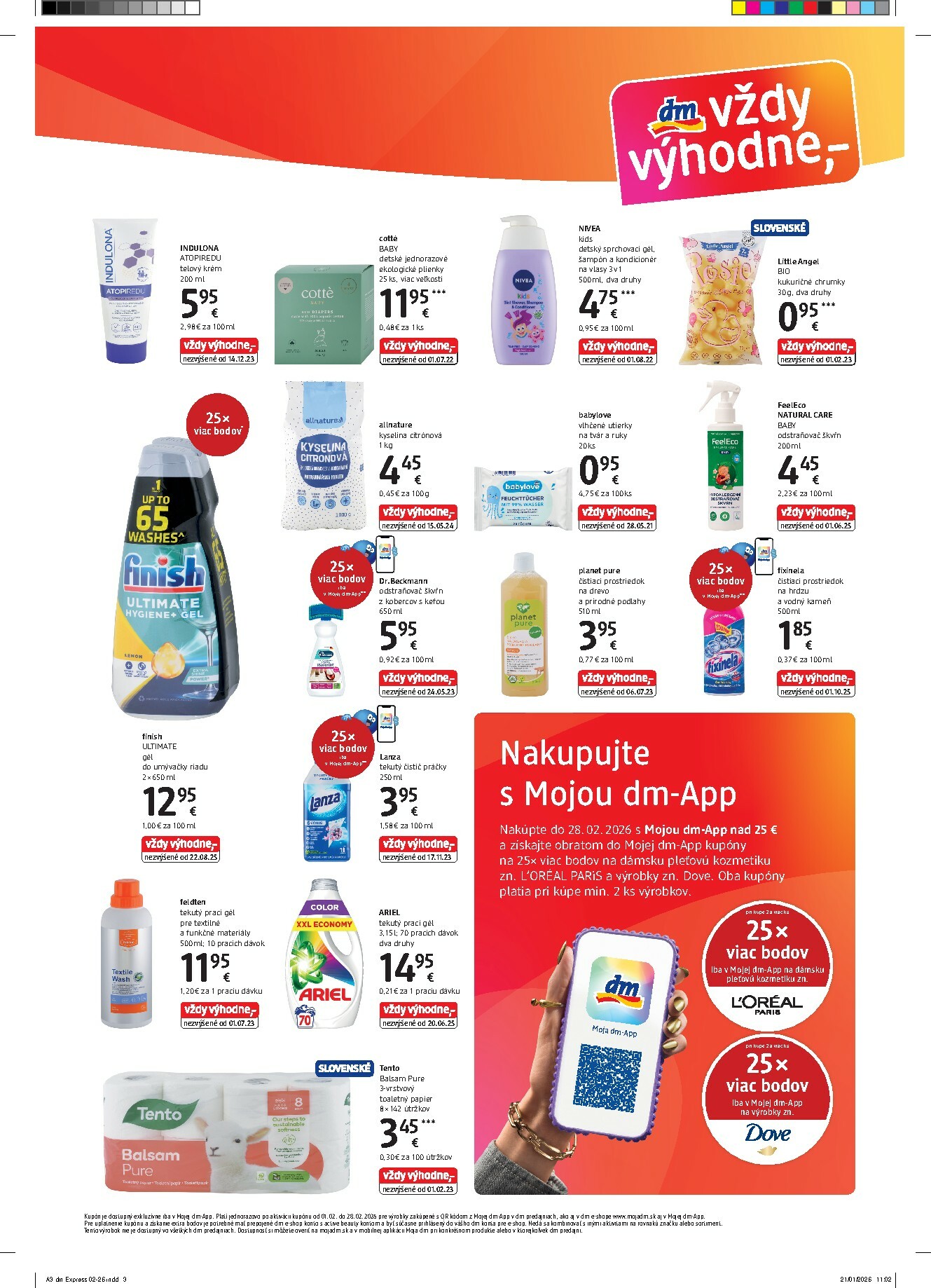 dm-drogerie - Leták dm drogerie - Express platný od 18.02.2026 do 28.02.2026 - page: 3
