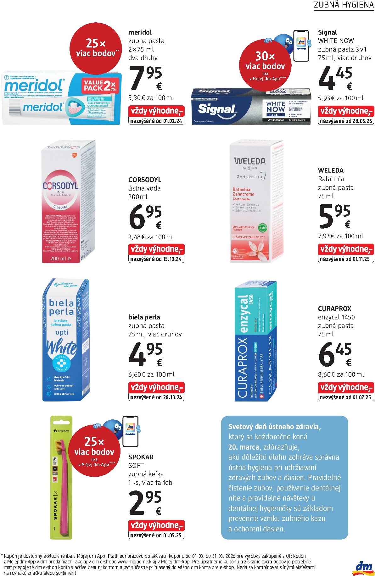 dm-drogerie - Leták dm drogerie platný od 01.03.2026 do 31.03.2026 - page: 17