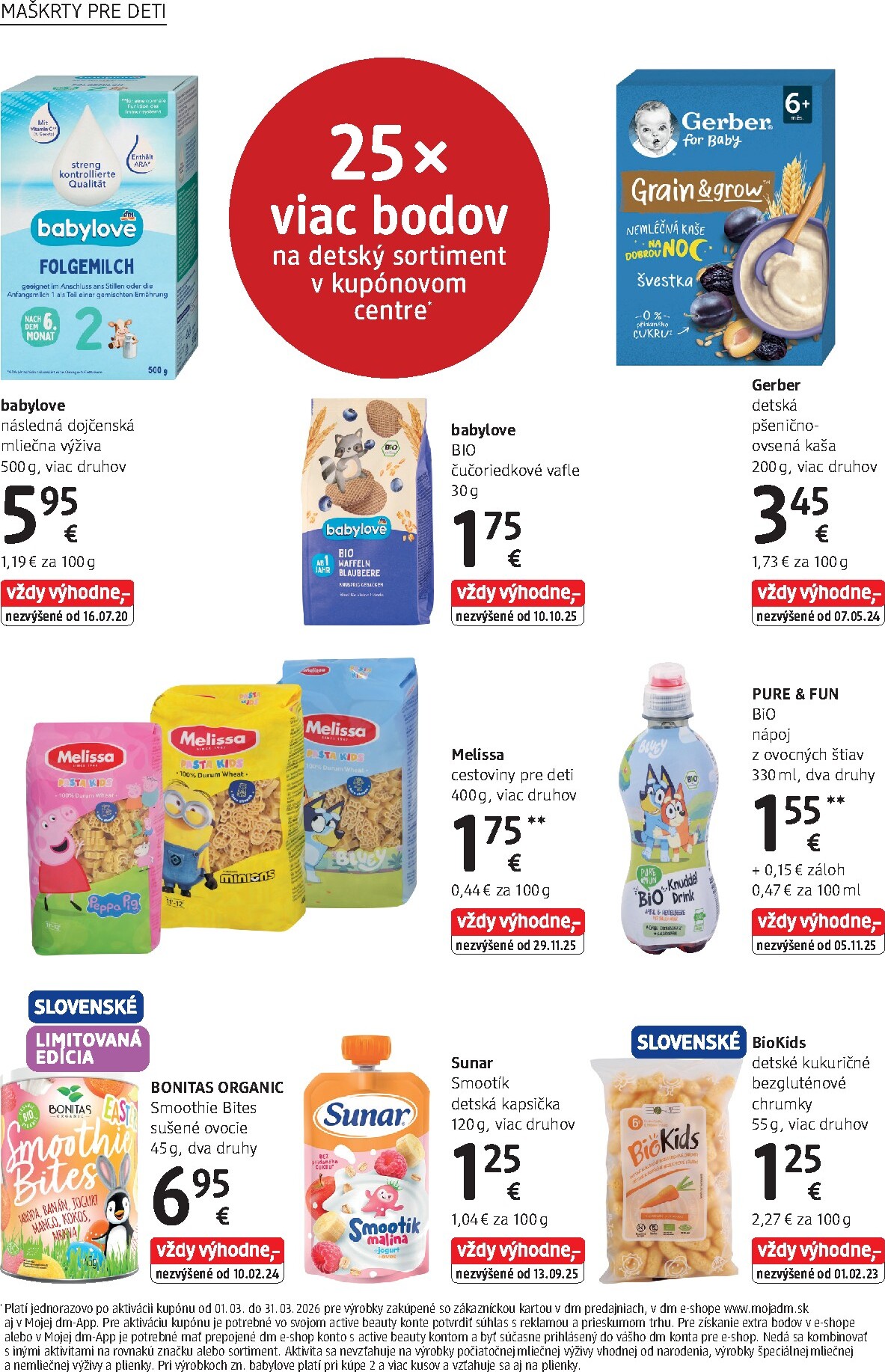 dm-drogerie - Leták dm drogerie platný od 01.03.2026 do 31.03.2026 - page: 20