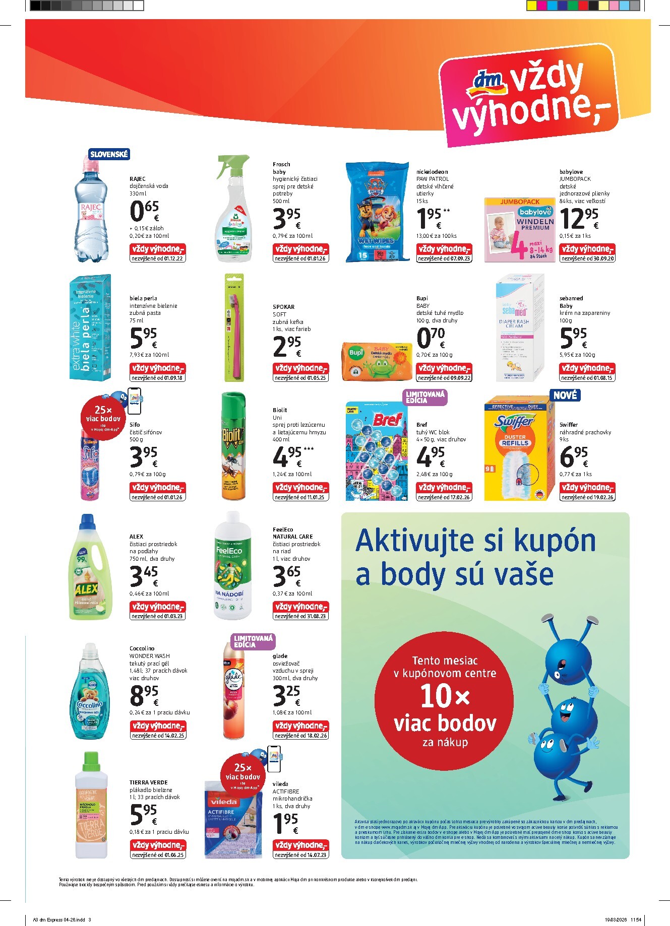 dm-drogerie - Aktuálny leták dm drogerie - Express od štvrtka, 16.04.2026 do štvrtka, 30.04.2026 - page: 3