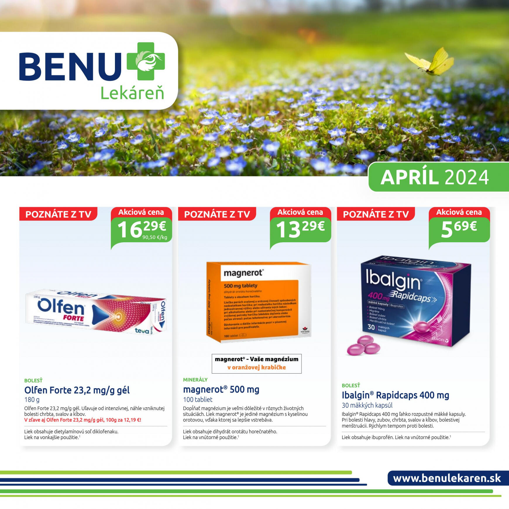 benu-lekaren - BENU Lekáreň platný od 01.04.2024