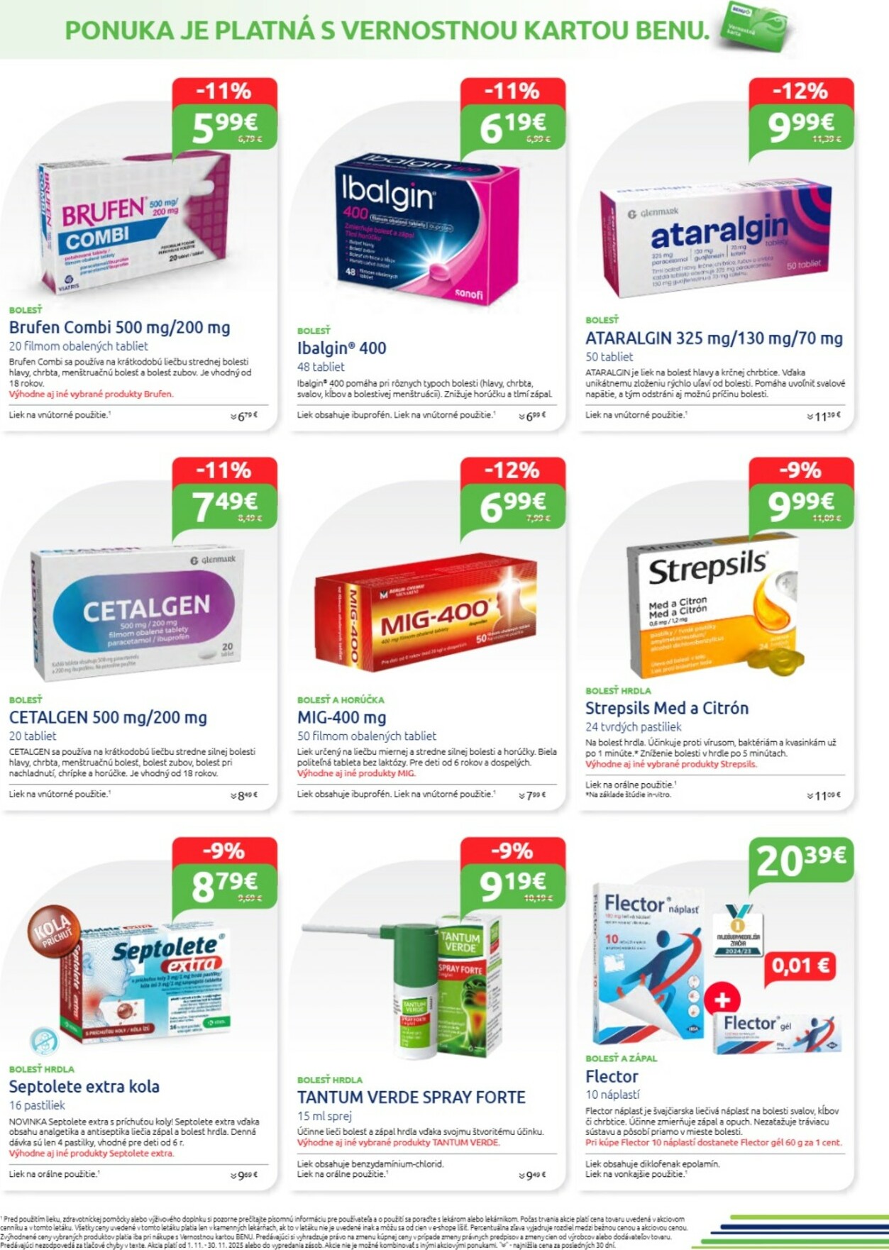 benu-lekaren - Leták BENU Lekáreň platný od 01.11. do 30.11. - page: 2
