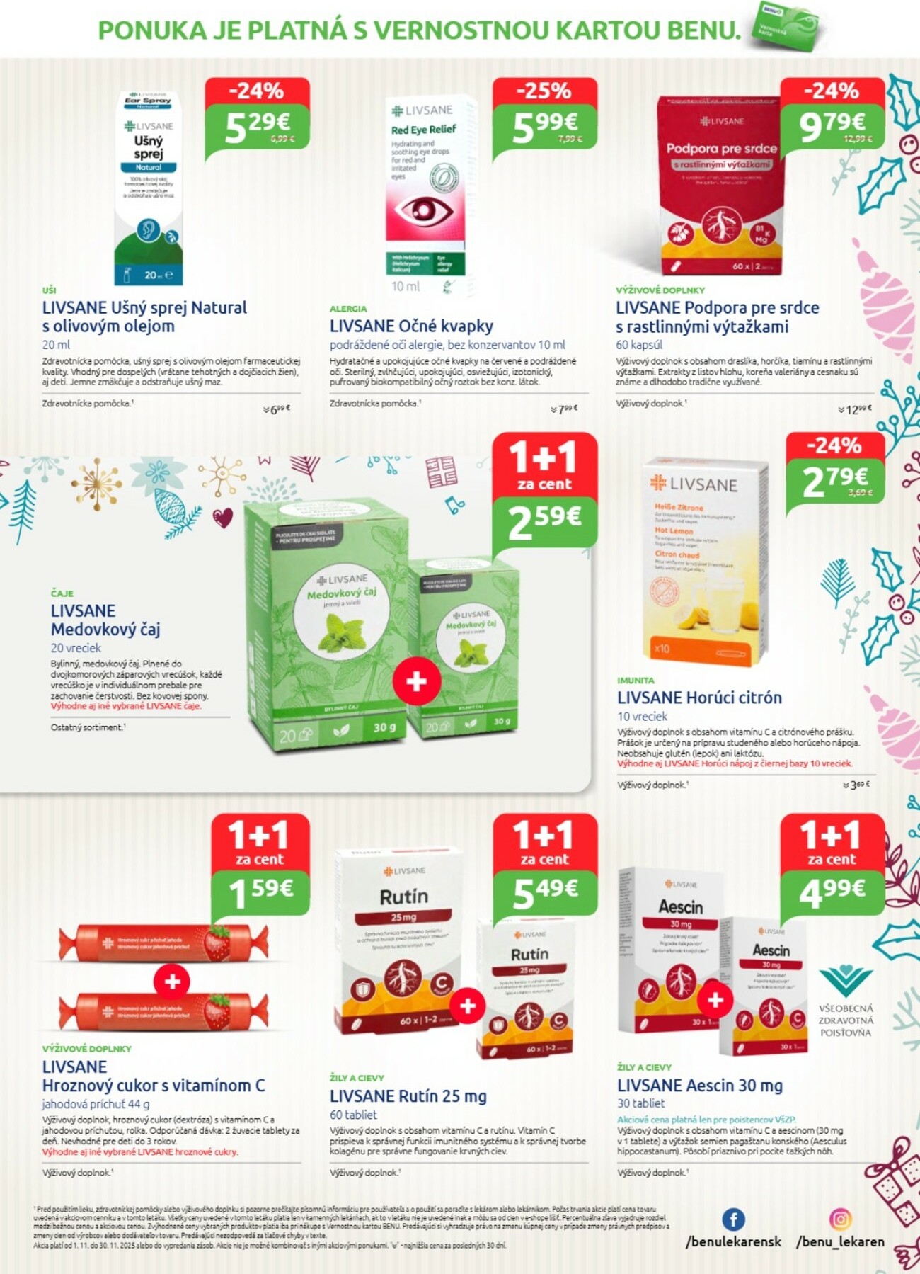 benu-lekaren - Leták BENU Lekáreň platný od 01.11. do 30.11. - page: 11