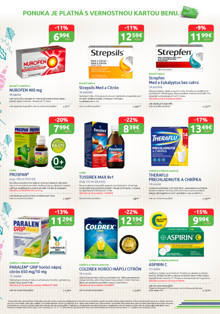 benu-lekaren - Leták BENU Lekáreň platný od 01.12. do 31.12. - page: 2