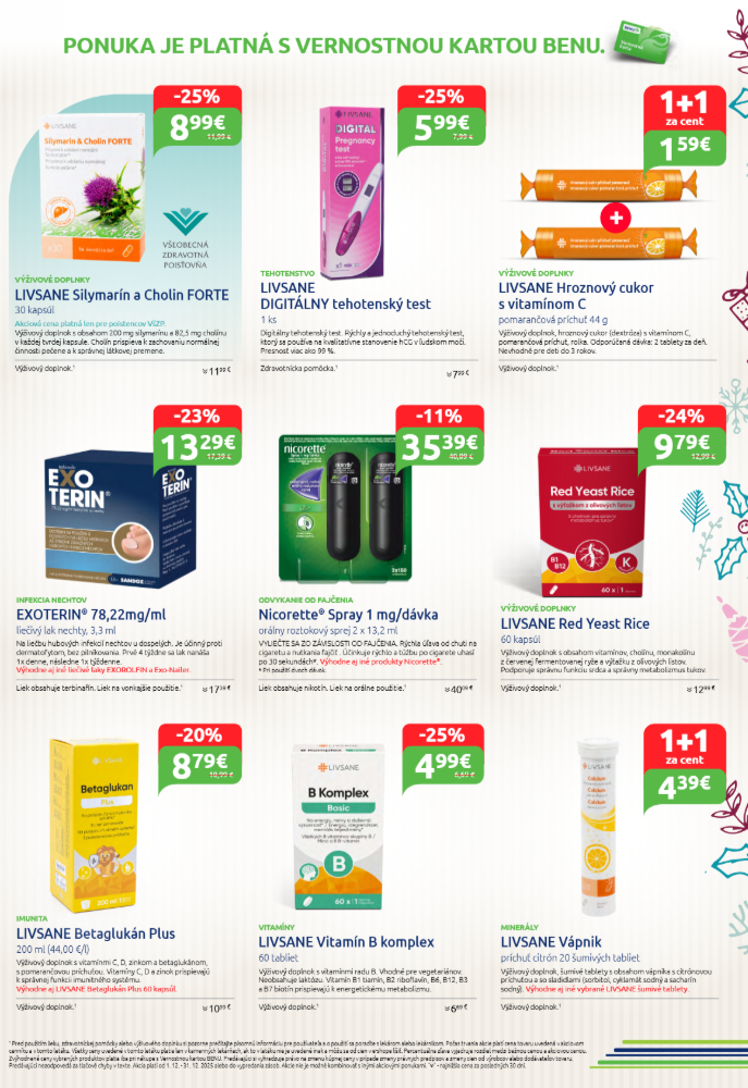 benu-lekaren - Leták BENU Lekáreň platný od 01.12. do 31.12. - page: 7