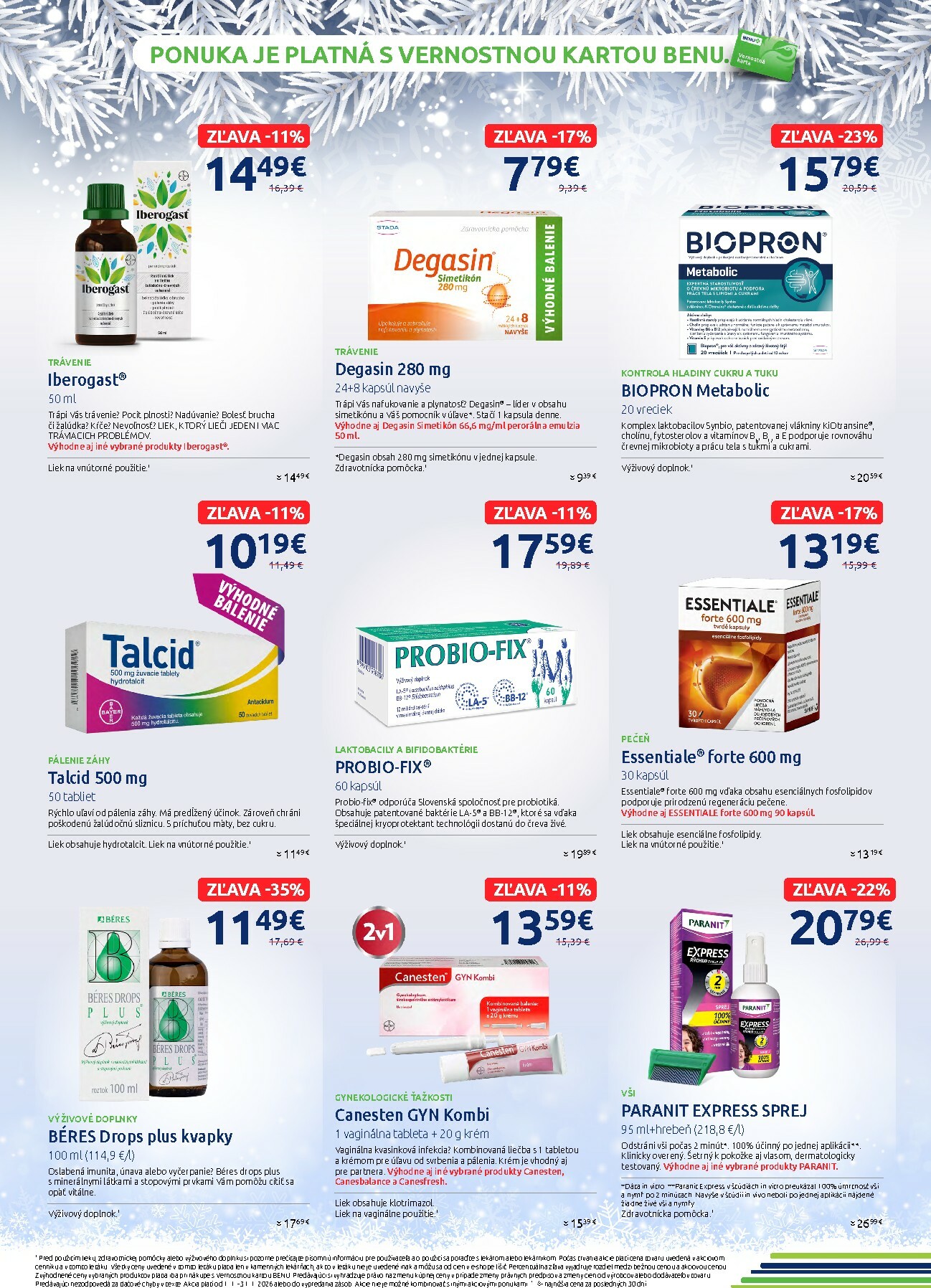benu-lekaren - Leták BENU Lekáreň platný od 01.01. do 31.01. - page: 5