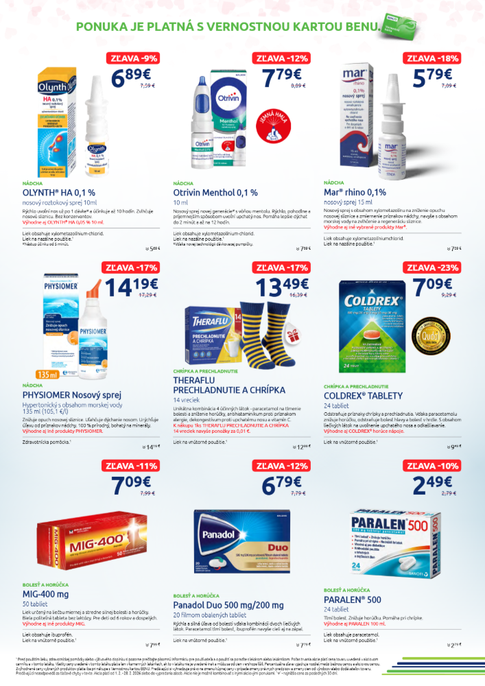 benu-lekaren - Leták BENU Lekáreň platný od 01.02.2026 do 28.02.2026 - page: 4