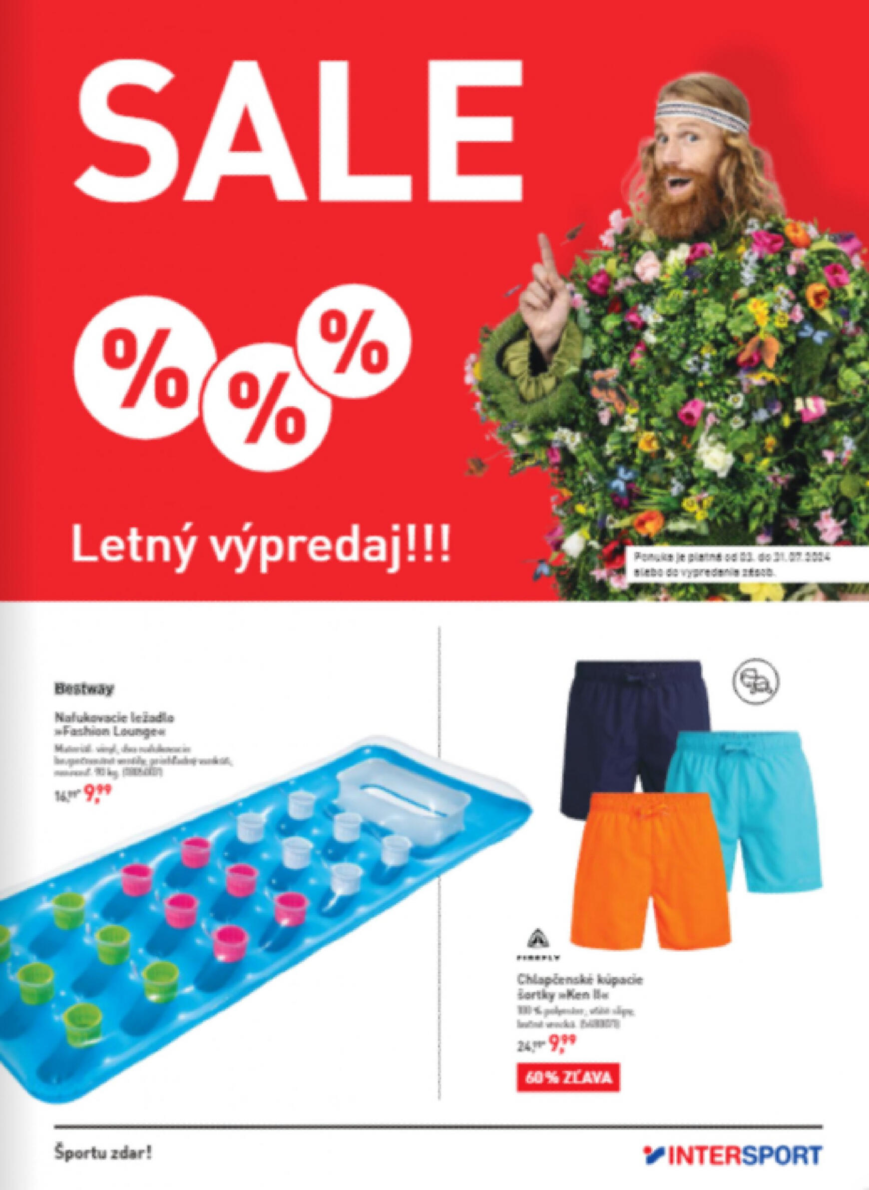 intersport - Intersport leták platný od 03.07. - 31.07.