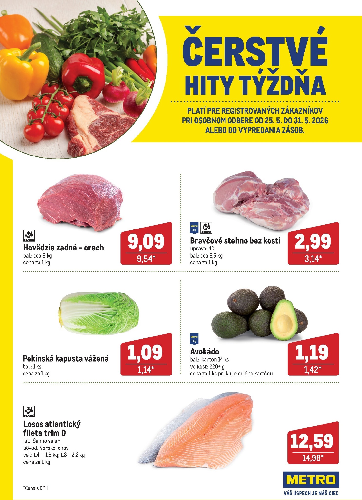 metro - Aktuálny Metro - Čerstvé hity týždňa leták od pondelka, 25.05.2026 do nedele, 31.05.2026